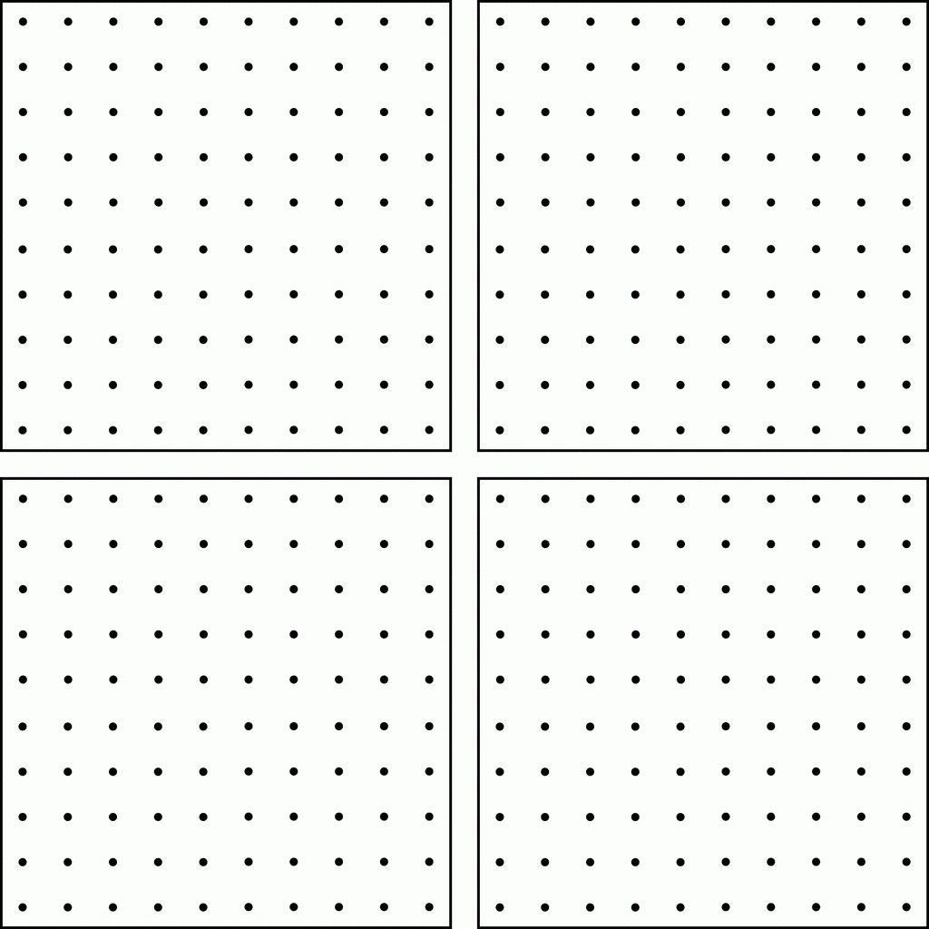 10 Dot 4 Up Geoboard Worksheets Library
