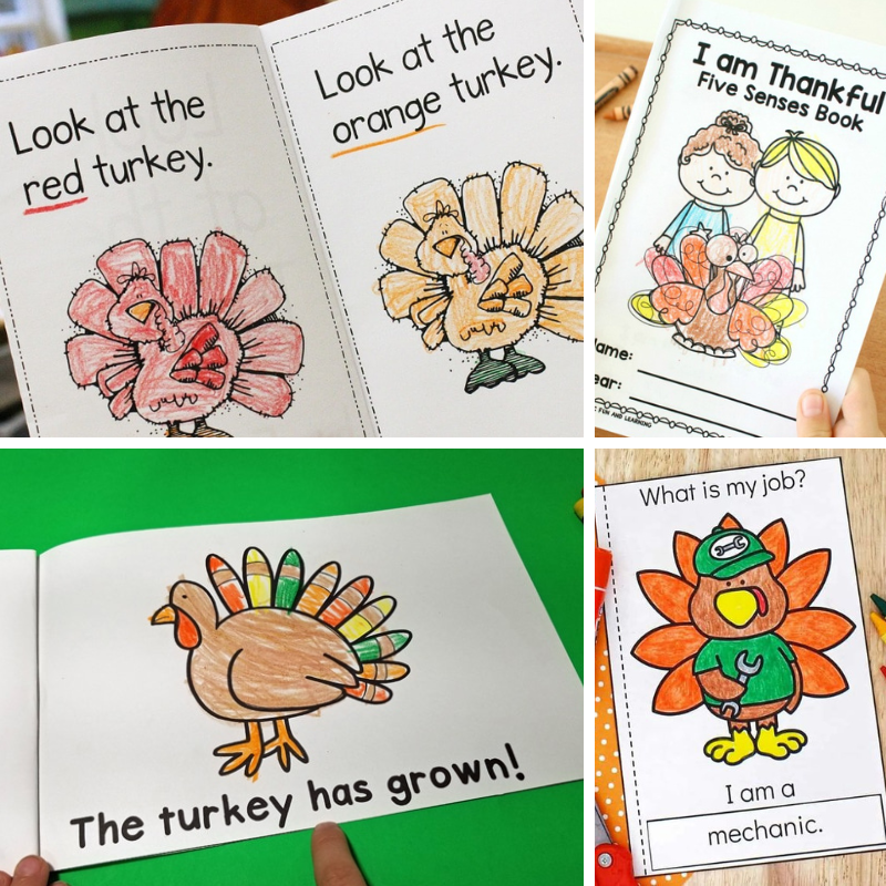 10 Free Thanksgiving Printable Books Fun A Day 10 Free Thanksgiving Printable Books Fun A Day