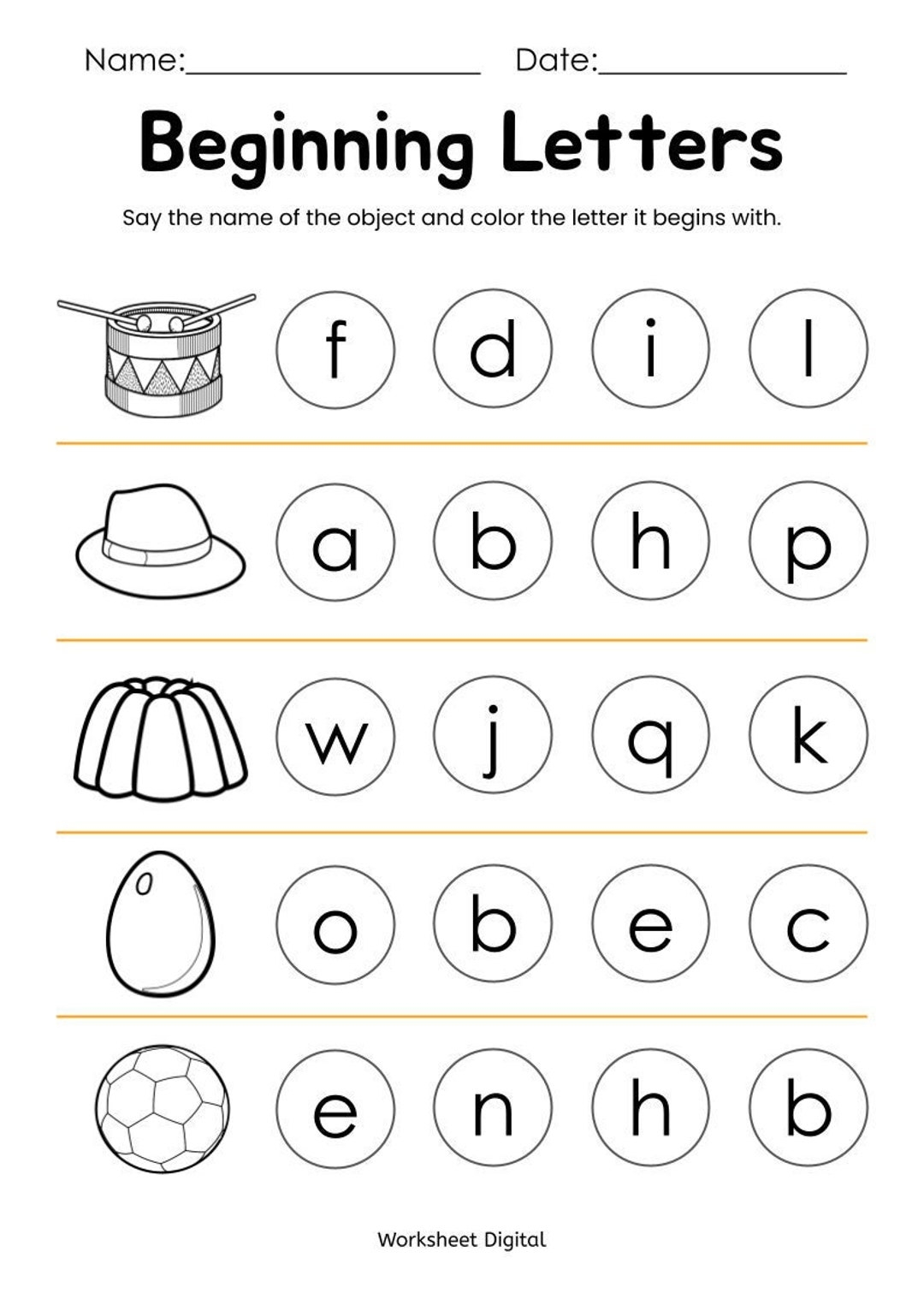 Free Printable Letter Worksheets Preschool Free Printable Letter Worksheets Preschool