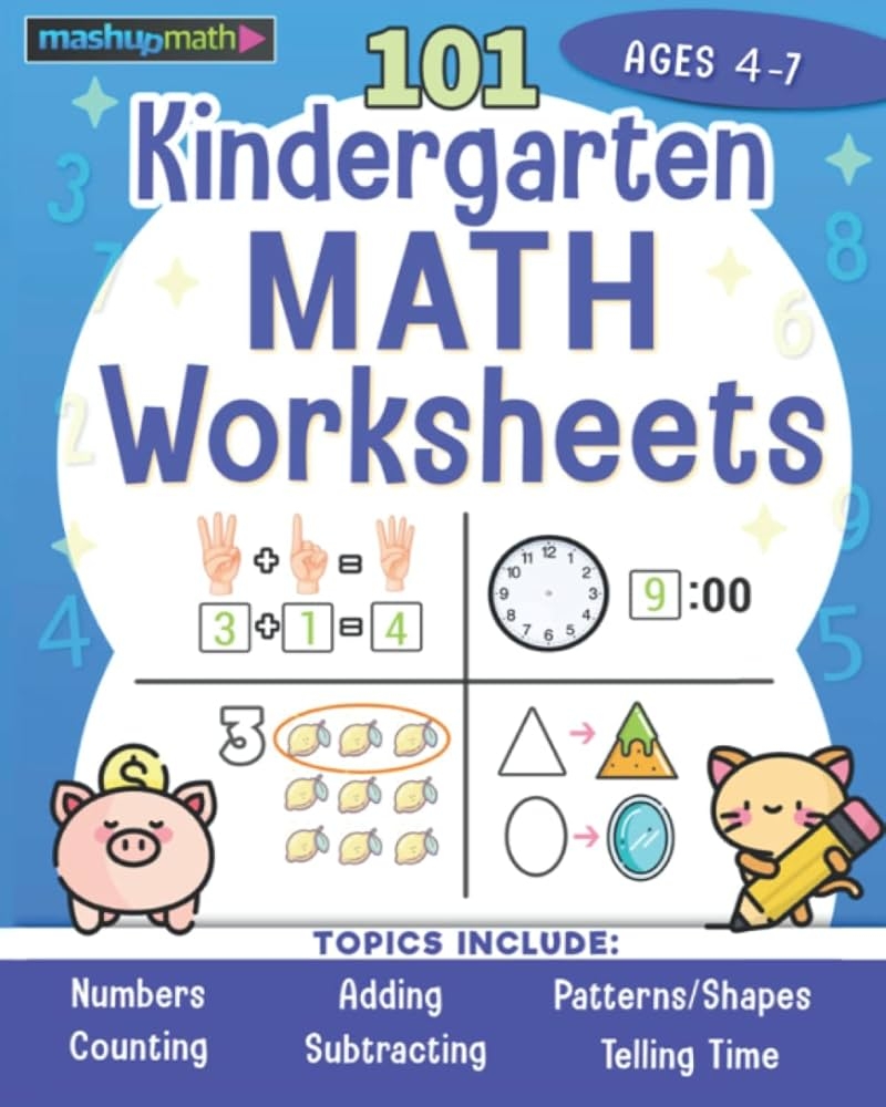 Free Fun Math Worksheets For Kindergarten Free Fun Math Worksheets For Kindergarten