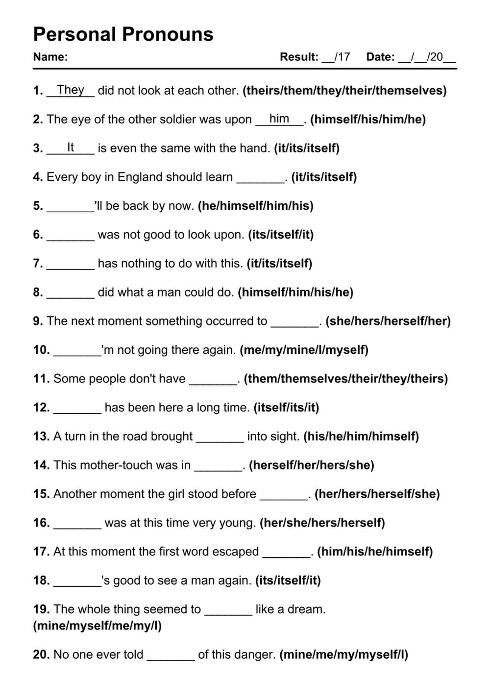 Free Printable Noun And Pronoun Worksheets Free Printable Noun And Pronoun Worksheets