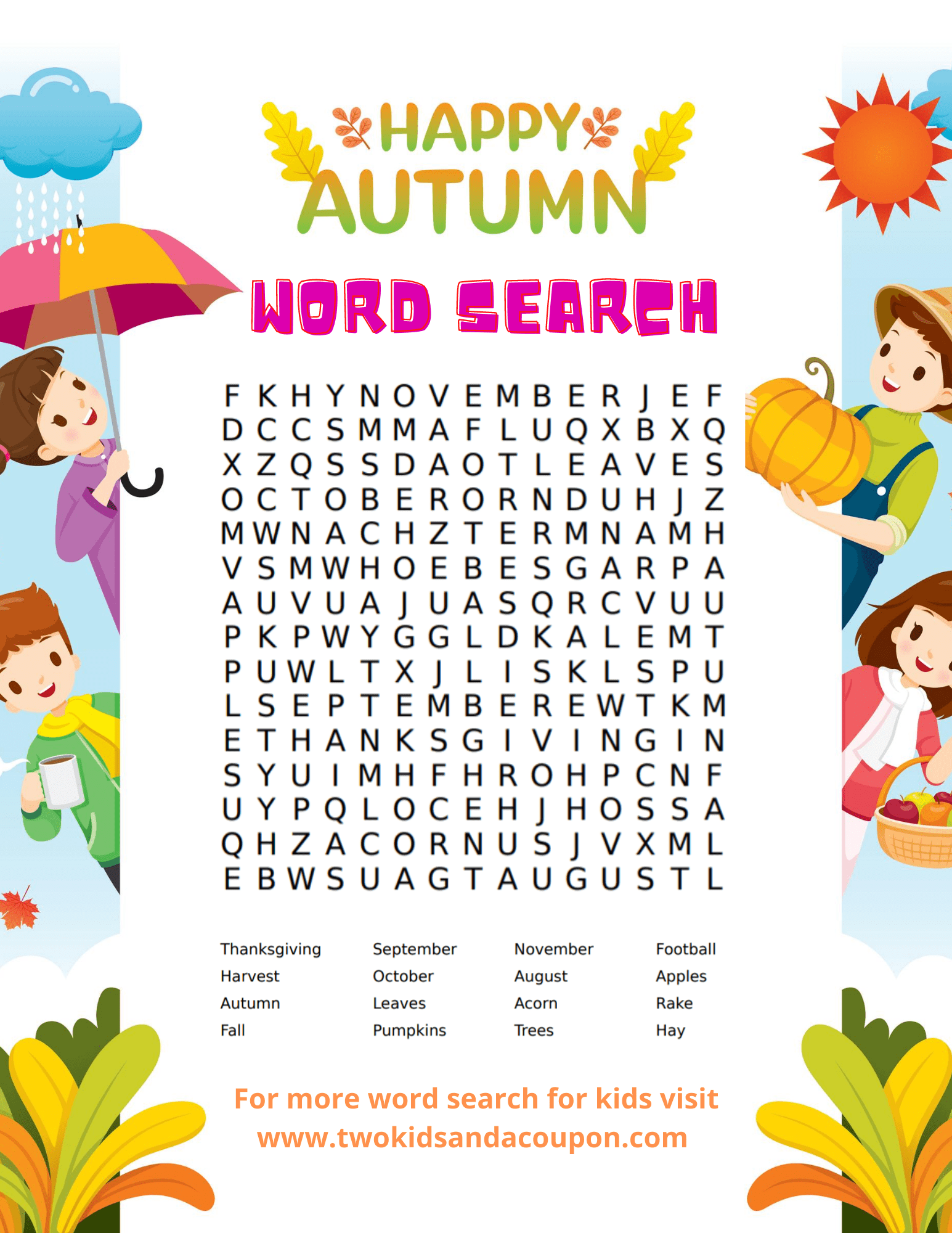 101 Word Search Puzzles For Kids And Families