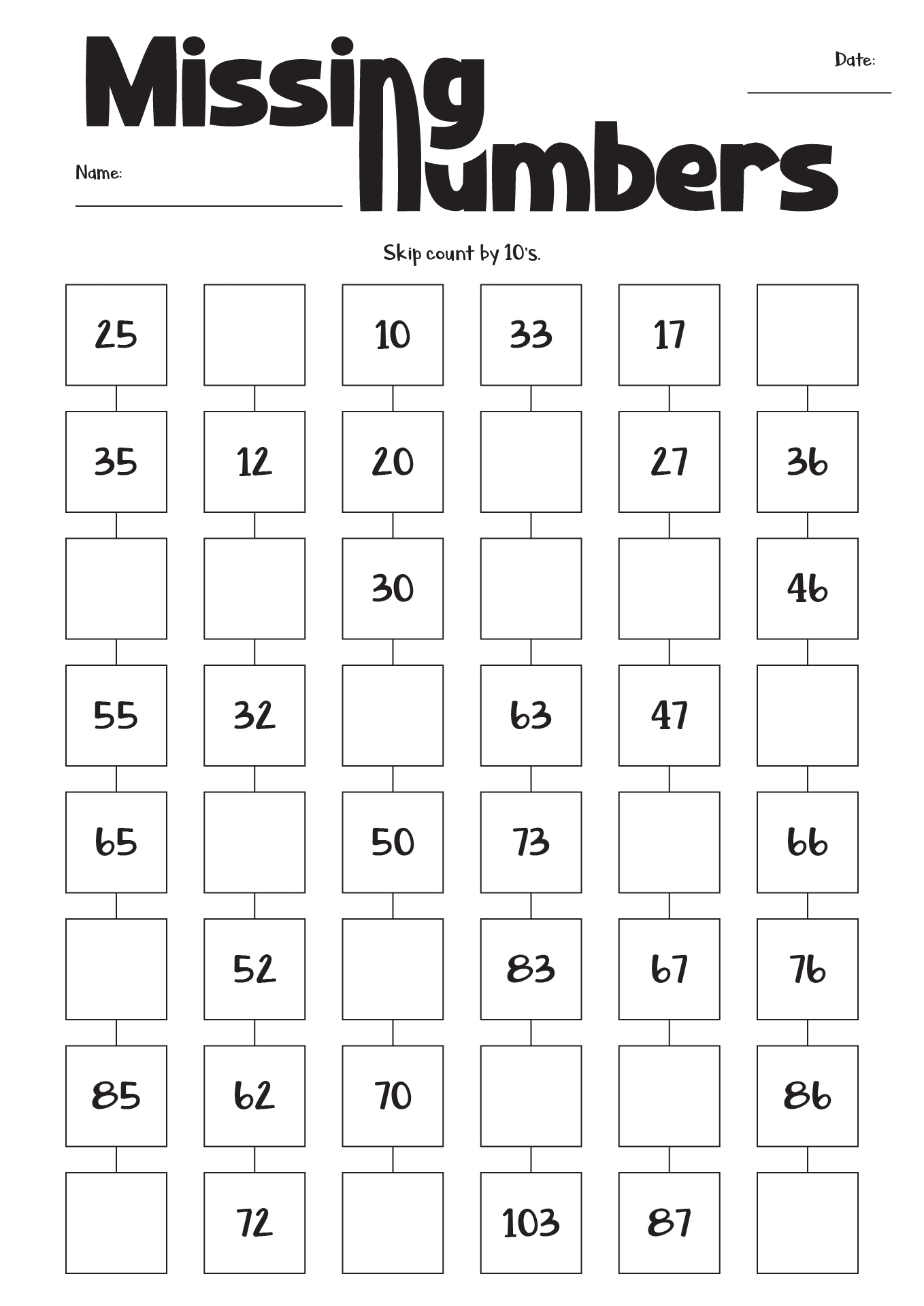 12 Math Worksheets Missing Numbers 1 20 Free PDF At Worksheeto 12 Math Worksheets Missing Numbers 1 20 Free PDF At Worksheeto