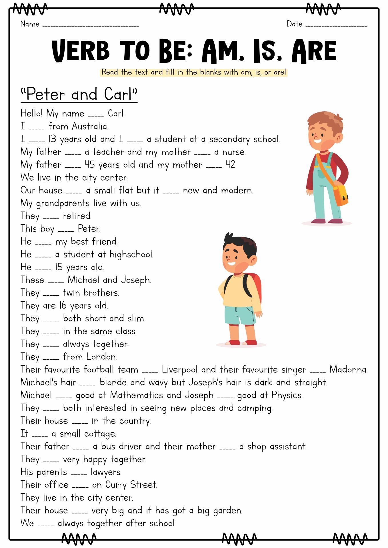 English Worksheets Free Printables English Worksheets Free Printables