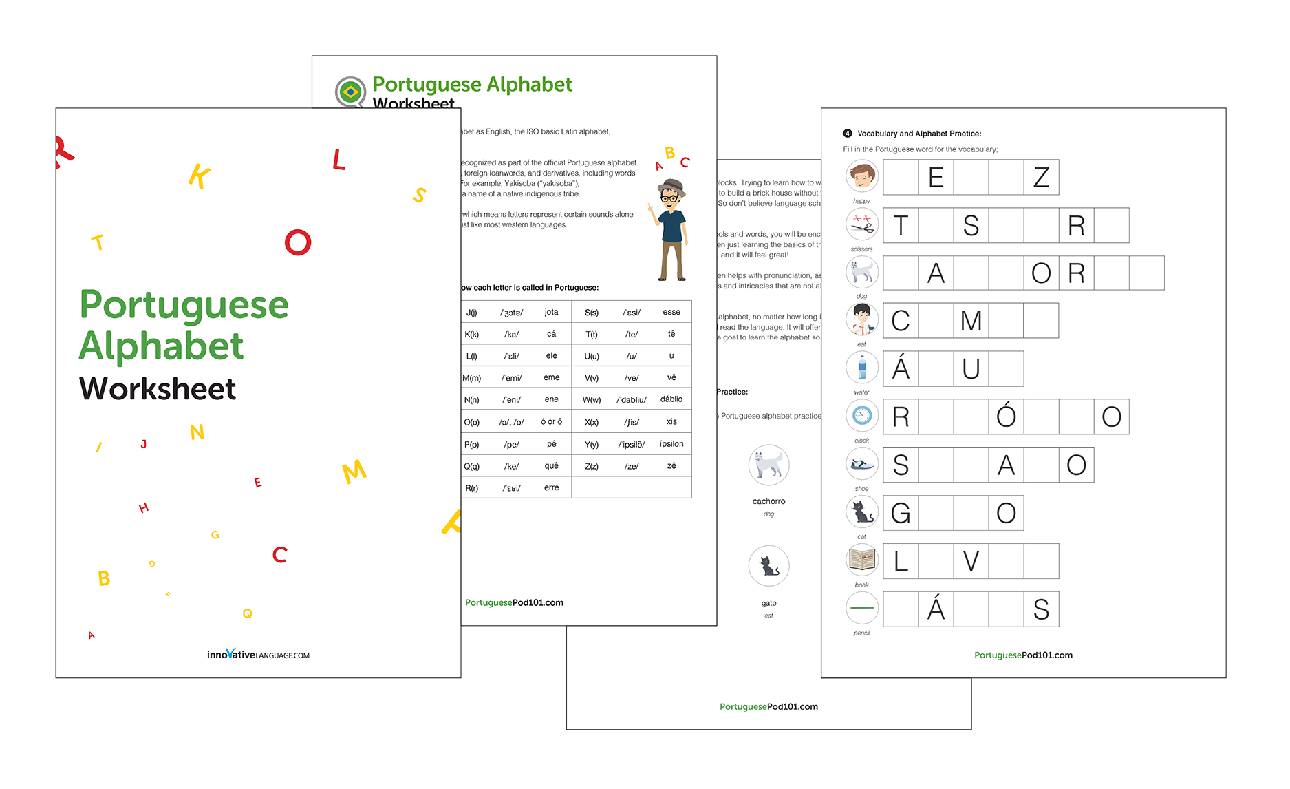 16 Portuguese Worksheets For Beginners PDF Printables