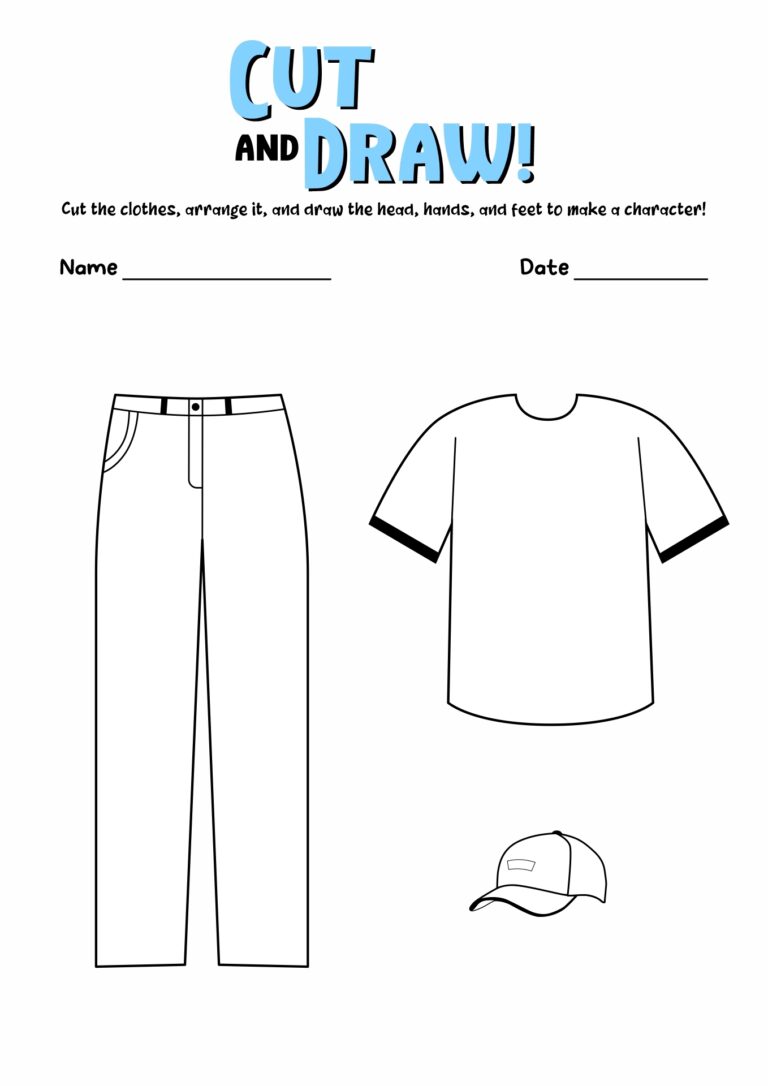 17 Clothing Printable Worksheets For Preschoolers Free PDF At Worksheeto
