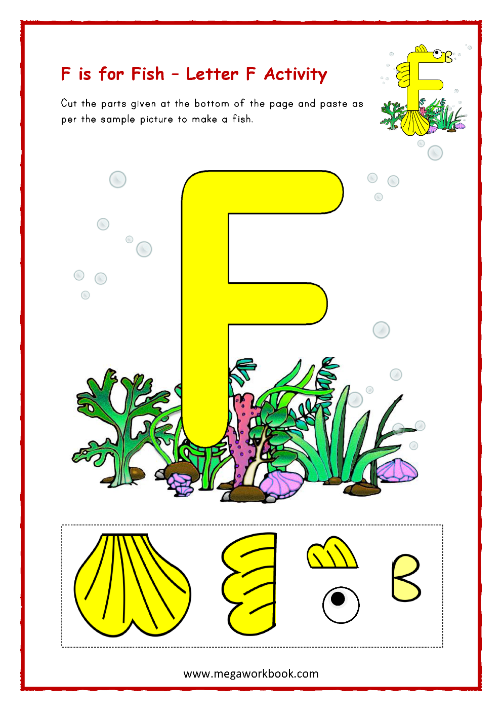 18 Fantastic Letter F Worksheets Crafts U0026 Activities For Preschool MegaWorkbook 18 Fantastic Letter F Worksheets Crafts U0026 Activities For Preschool MegaWorkbook