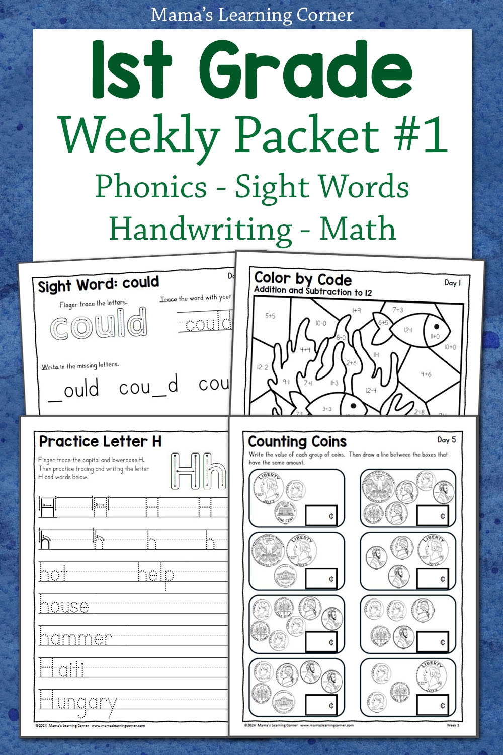 Free Printable First Grade Worksheet Free Printable First Grade Worksheet