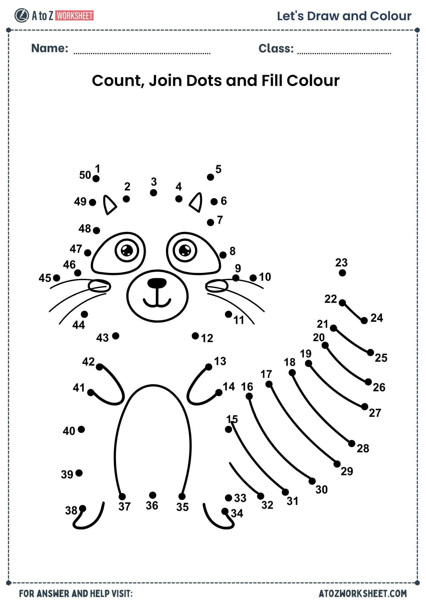 30 Free LKG Drawing Worksheets A To Z Worksheet