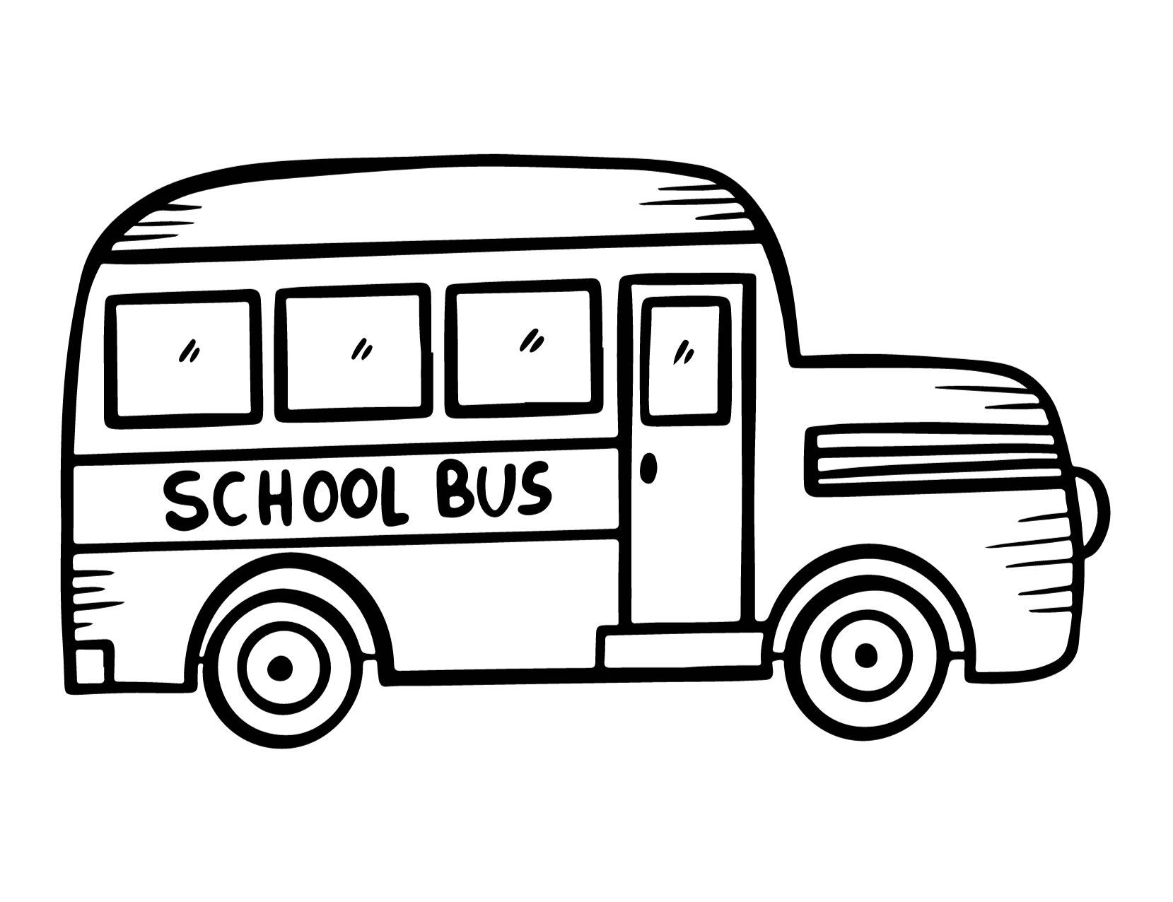 Bus Coloring Sheets For Preschool Printable Bus Coloring Sheets For Preschool Printable