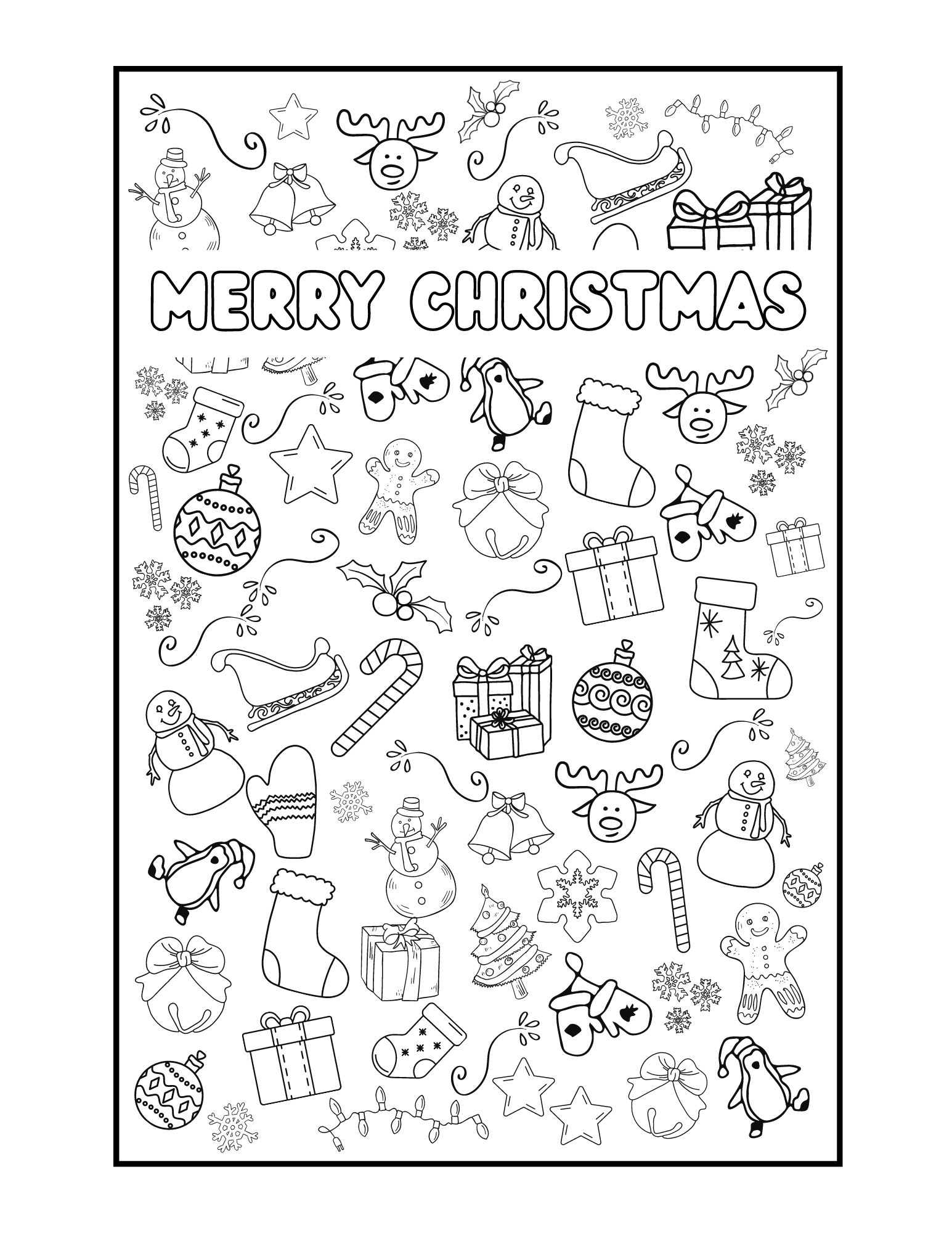 40 Free Christmas Printables U0026 Activity Sheets For Kids 