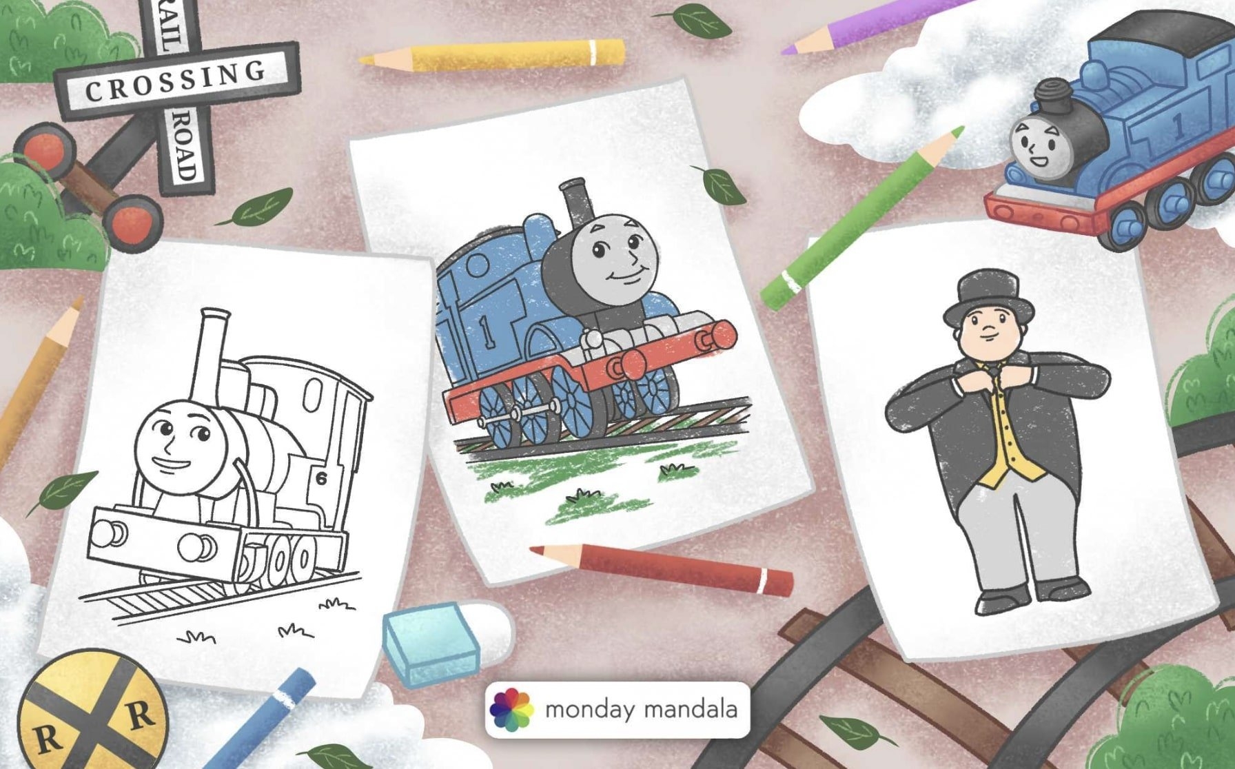 Thomas The Train Preschool Printables