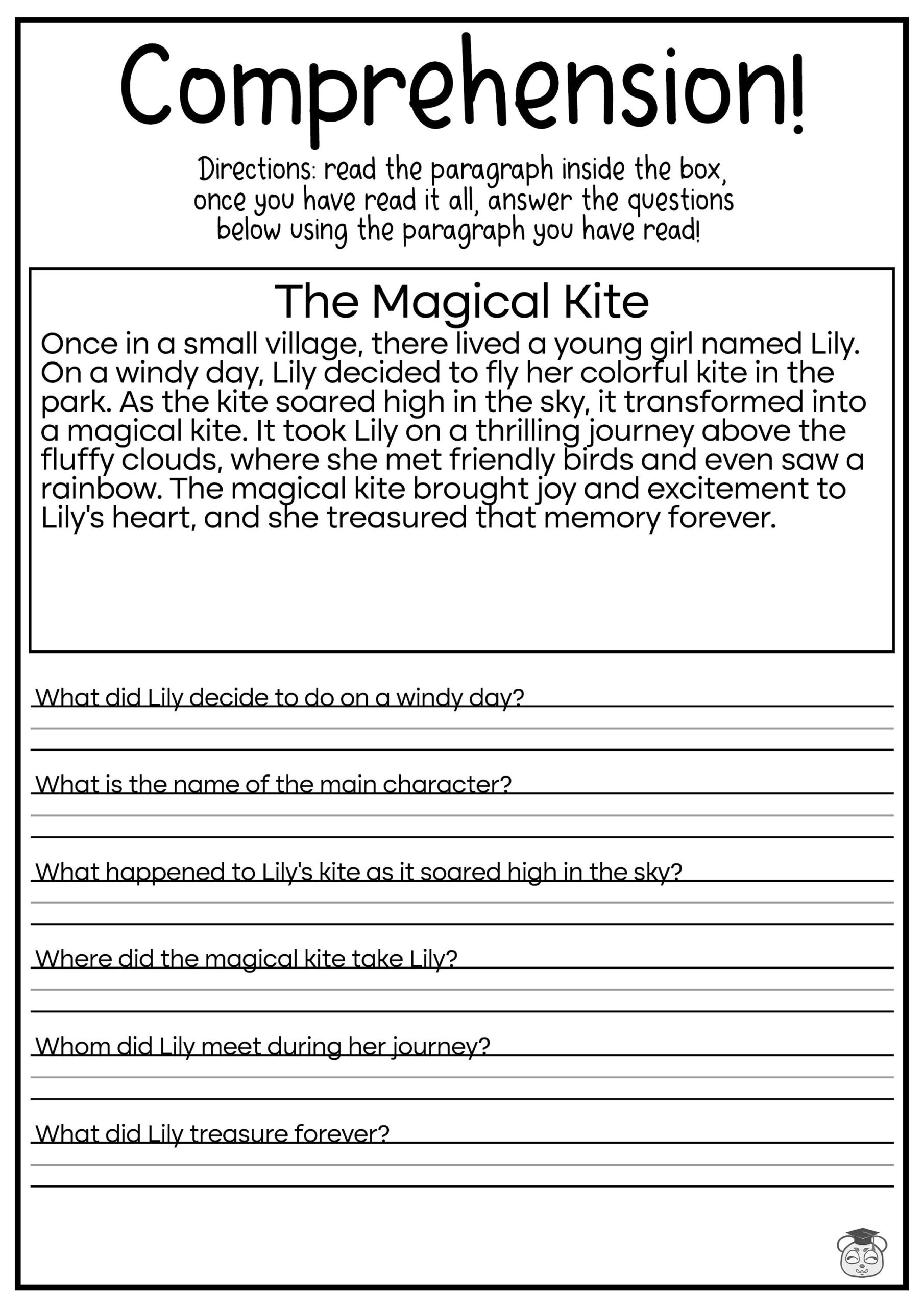 5 Printable Reading Comprehension English Worksheets ages 4 7 KG1 To Grade 2 Etsy UK 5 Printable Reading Comprehension English Worksheets ages 4 7 KG1 To Grade 2 Etsy UK