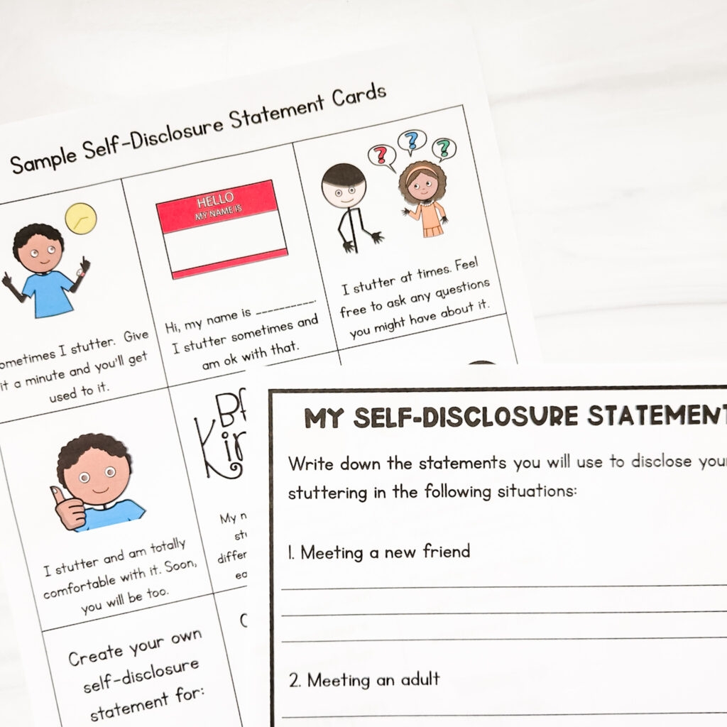 6 Expert And Easy Self Advocacy Activities For Stuttering Therapy 