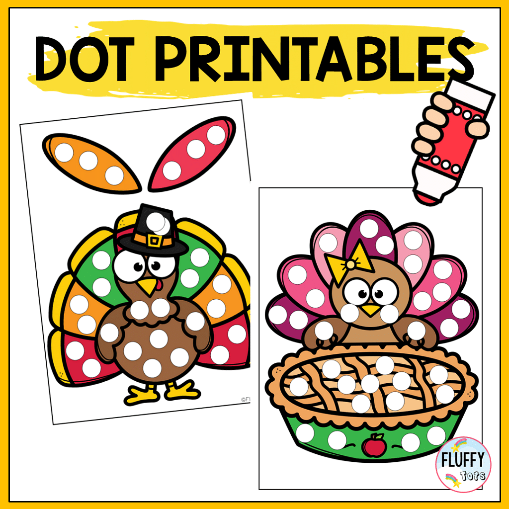 6 Thanksgiving Fine Motor Printables Activities For Toddlers 