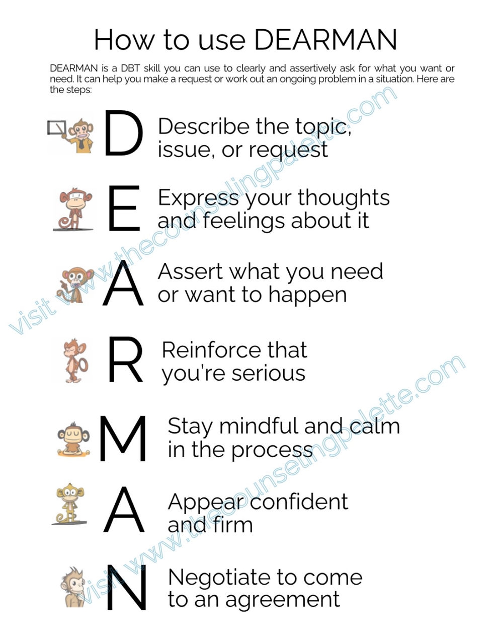 Free Printable Dbt Worksheets For Kids Free Printable Dbt Worksheets For Kids