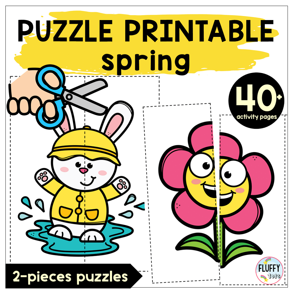 8 Adorable Flower Printable Puzzles For Kids 8 Adorable Flower Printable Puzzles For Kids