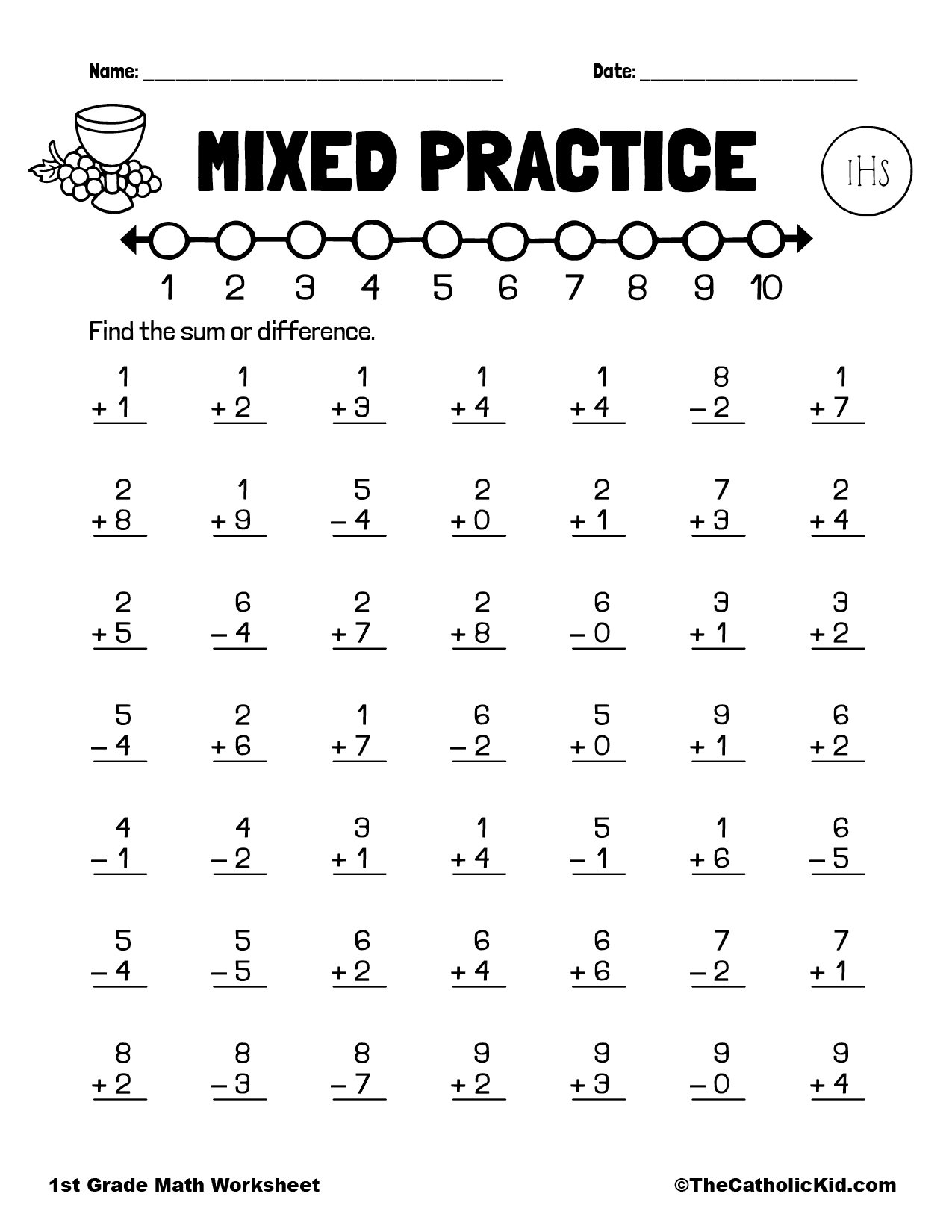 Addition Subtraction FREE Printable Worksheets Worksheetfun Worksheets Library