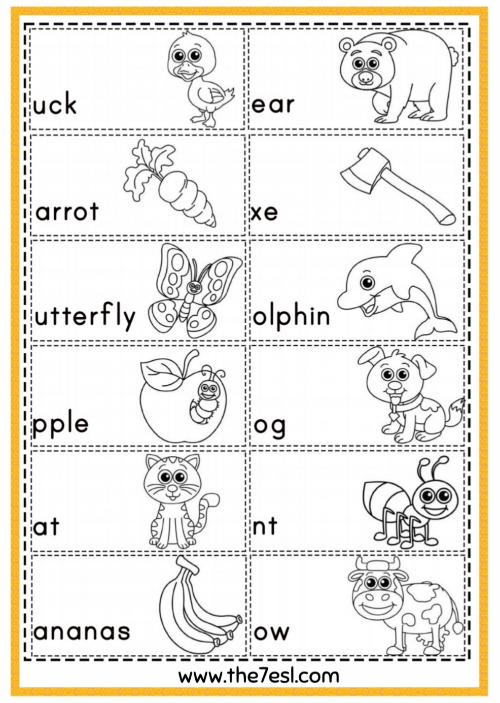 Alphabet Activities Cut U0026 Paste English Created Resources Worksheets Library Alphabet Activities Cut U0026 Paste English Created Resources Worksheets Library