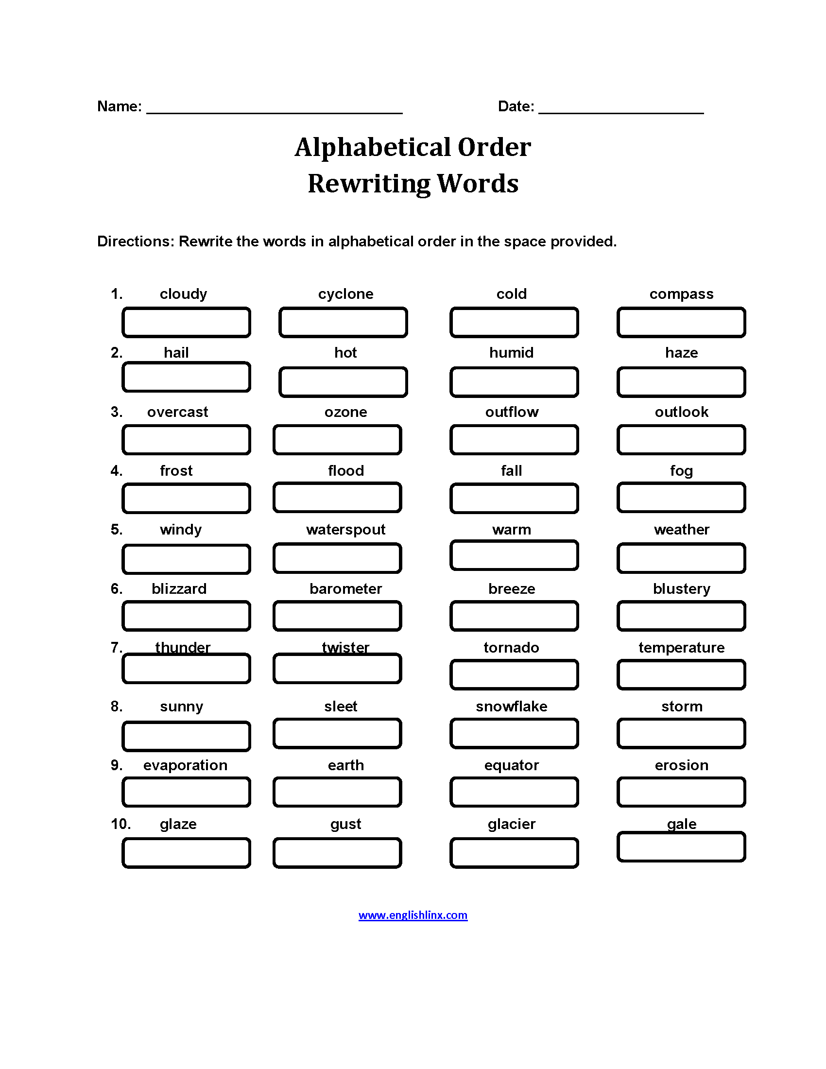 Alphabet Worksheets Alphabetical Order Worksheets Alphabet Worksheets Alphabetical Order Worksheets