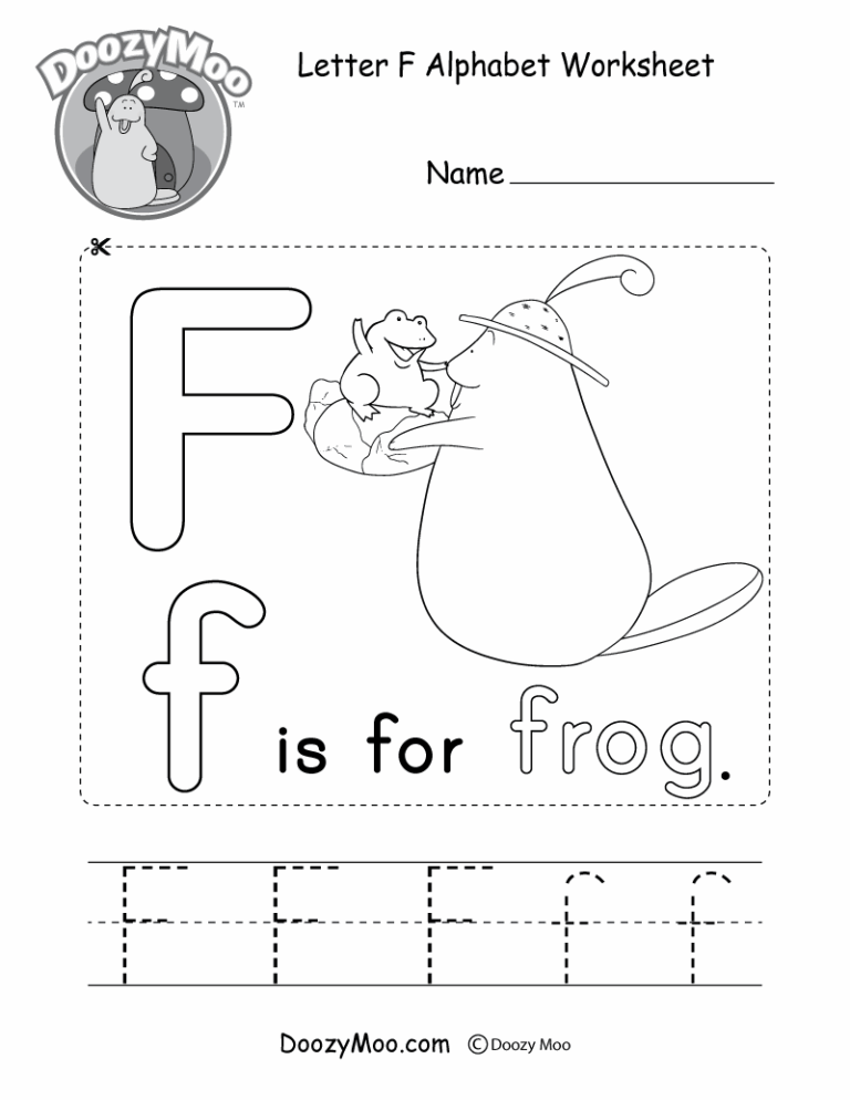 Alphabet Worksheets Free Printables Doozy Moo