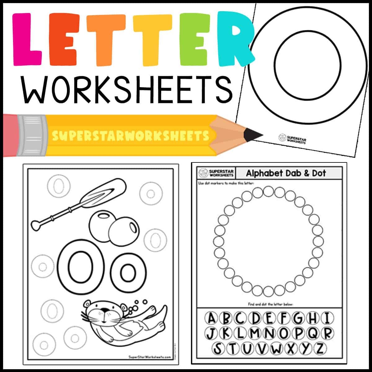 Abc Printable Worksheets For Kindergarten