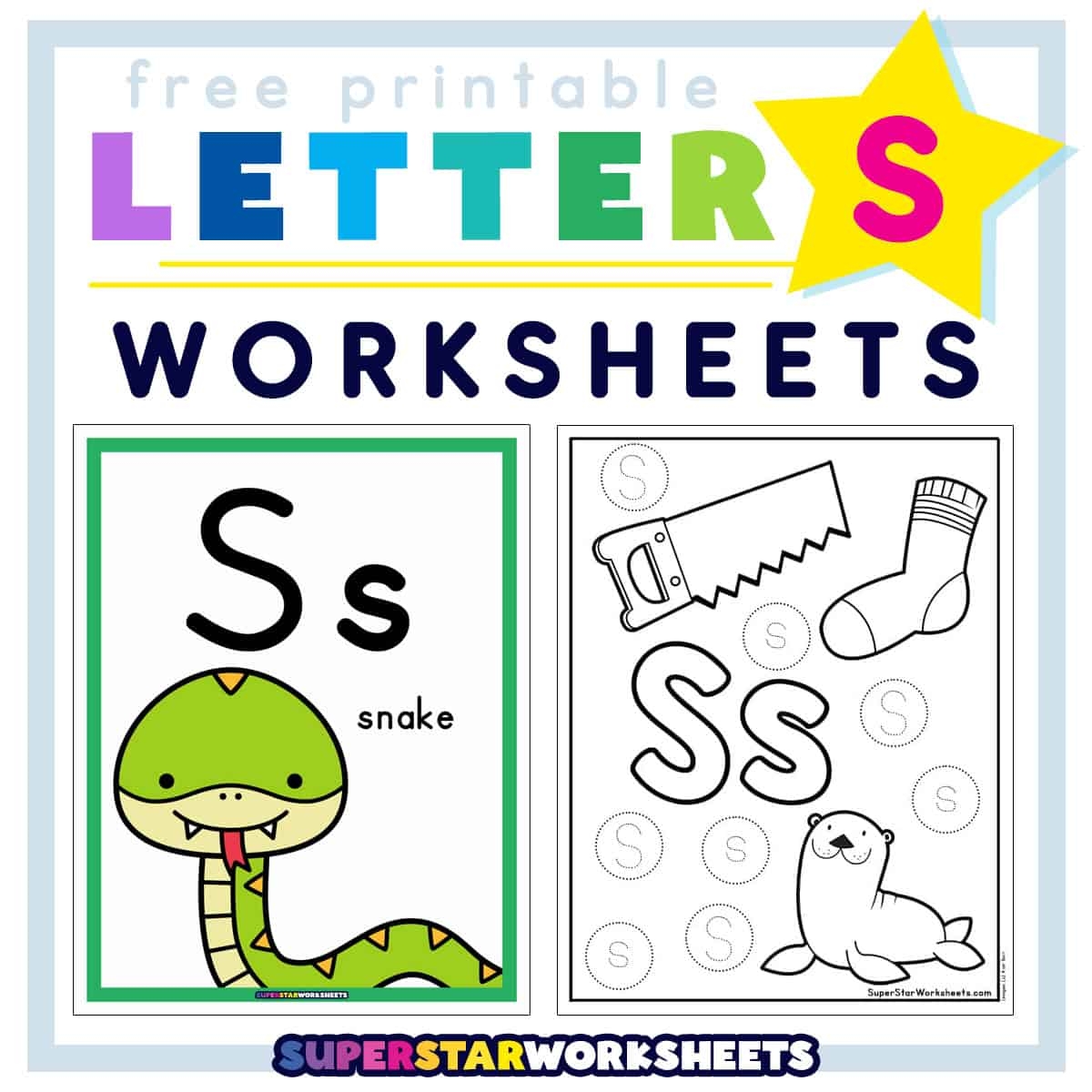 Alphabet Worksheets Superstar Worksheets
