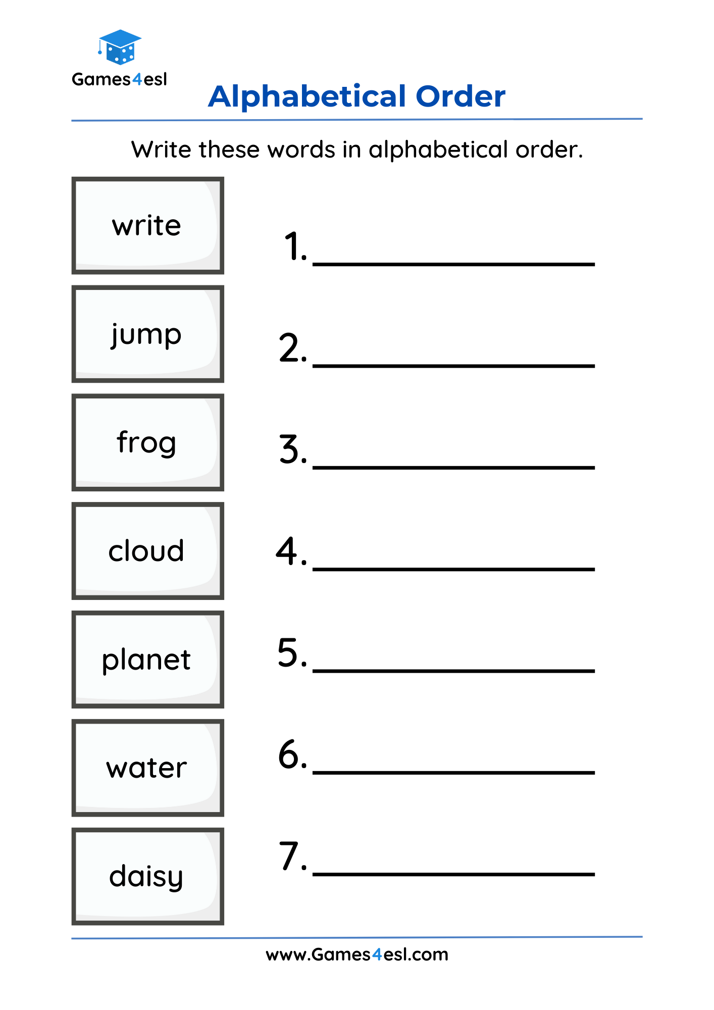 Alphabetical Order Worksheets For Class 3 Alphabetical Order Worksheets For Class 3