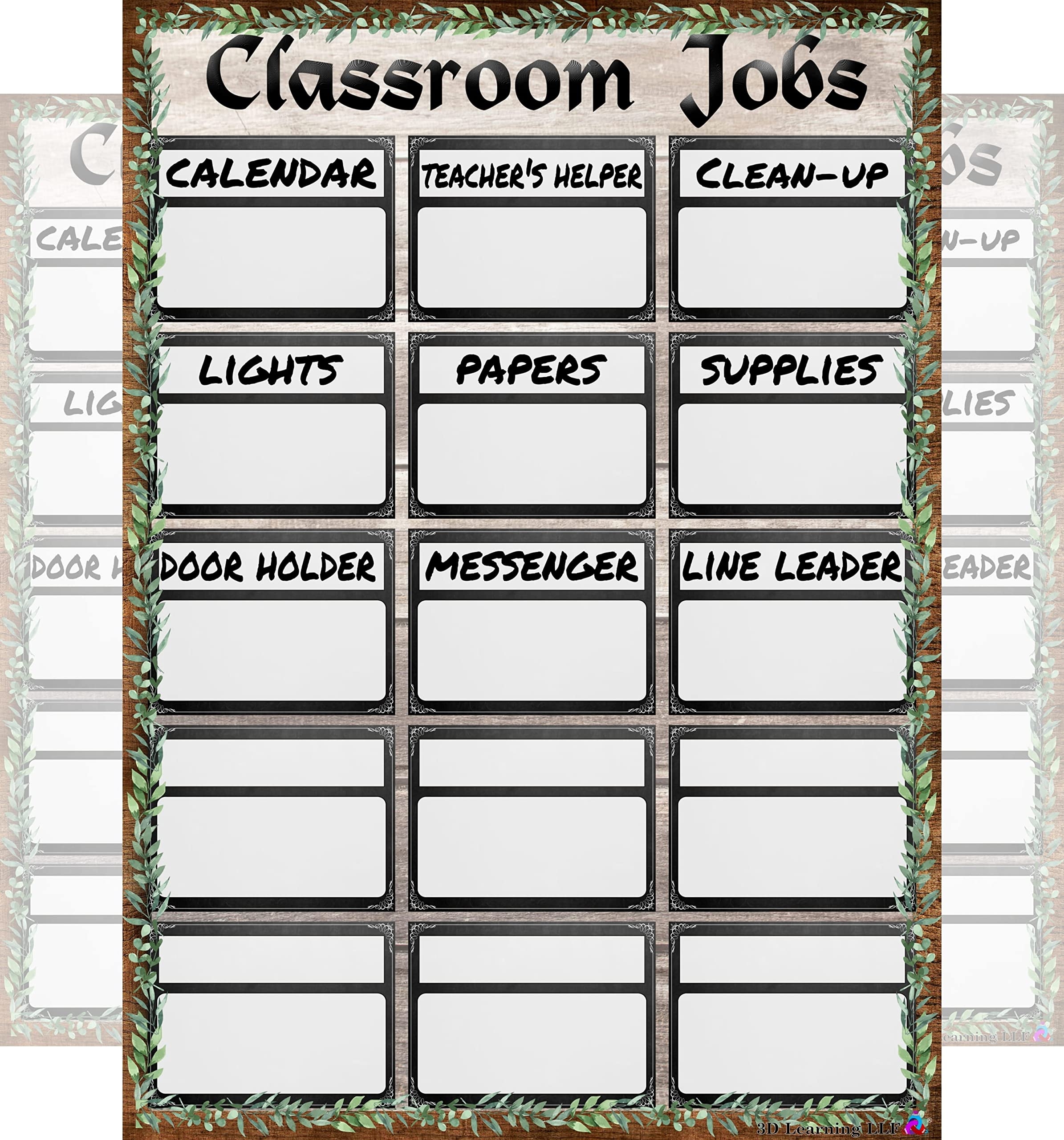 Amazon Farmhouse Class Jobs Chart Laminated 14x19 5 Classroom Posters And Decorations Back To School Supplies Teachers Posters For Amazon Farmhouse Class Jobs Chart Laminated 14x19 5 Classroom Posters And Decorations Back To School Supplies Teachers Posters For