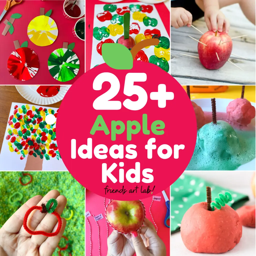 Apple Activities For Preschool Friends Art Lab Apple Activities For Preschool Friends Art Lab