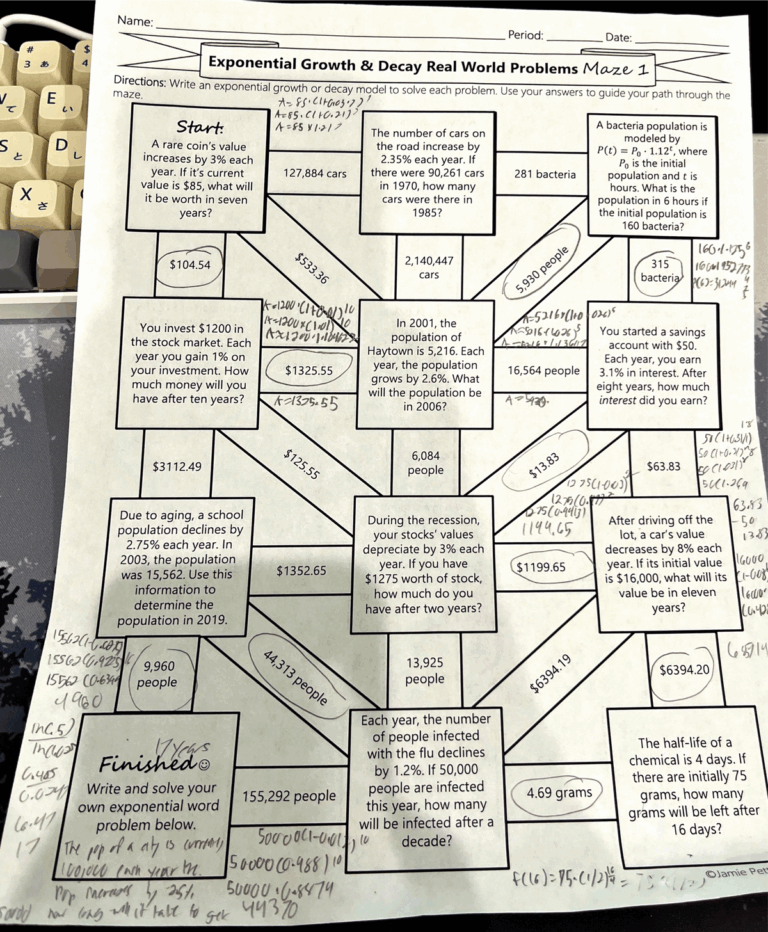 Apr 28 Doc 1 Work Name Period Date Exponential Growth