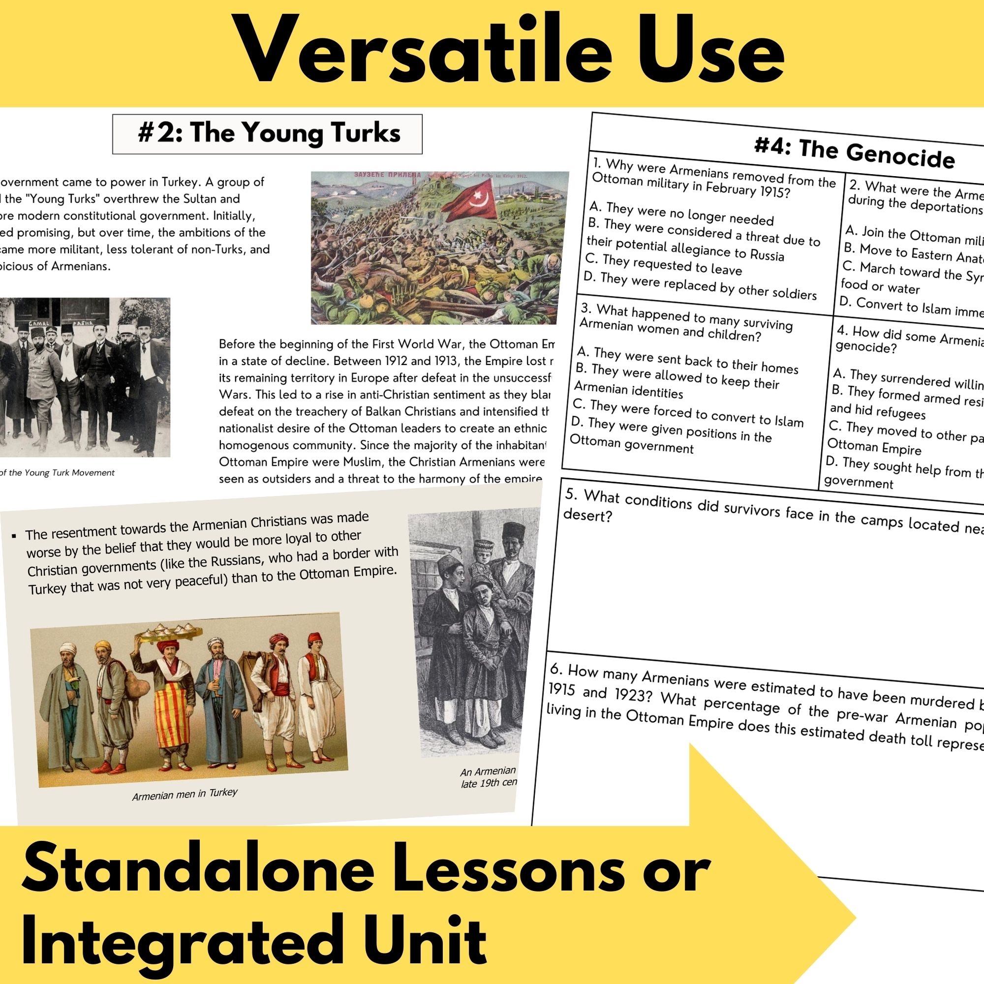 Armenian Genocide Lesson Reading Comprehension Station Activity Worksheets PPT Made By Teachers Armenian Genocide Lesson Reading Comprehension Station Activity Worksheets PPT Made By Teachers