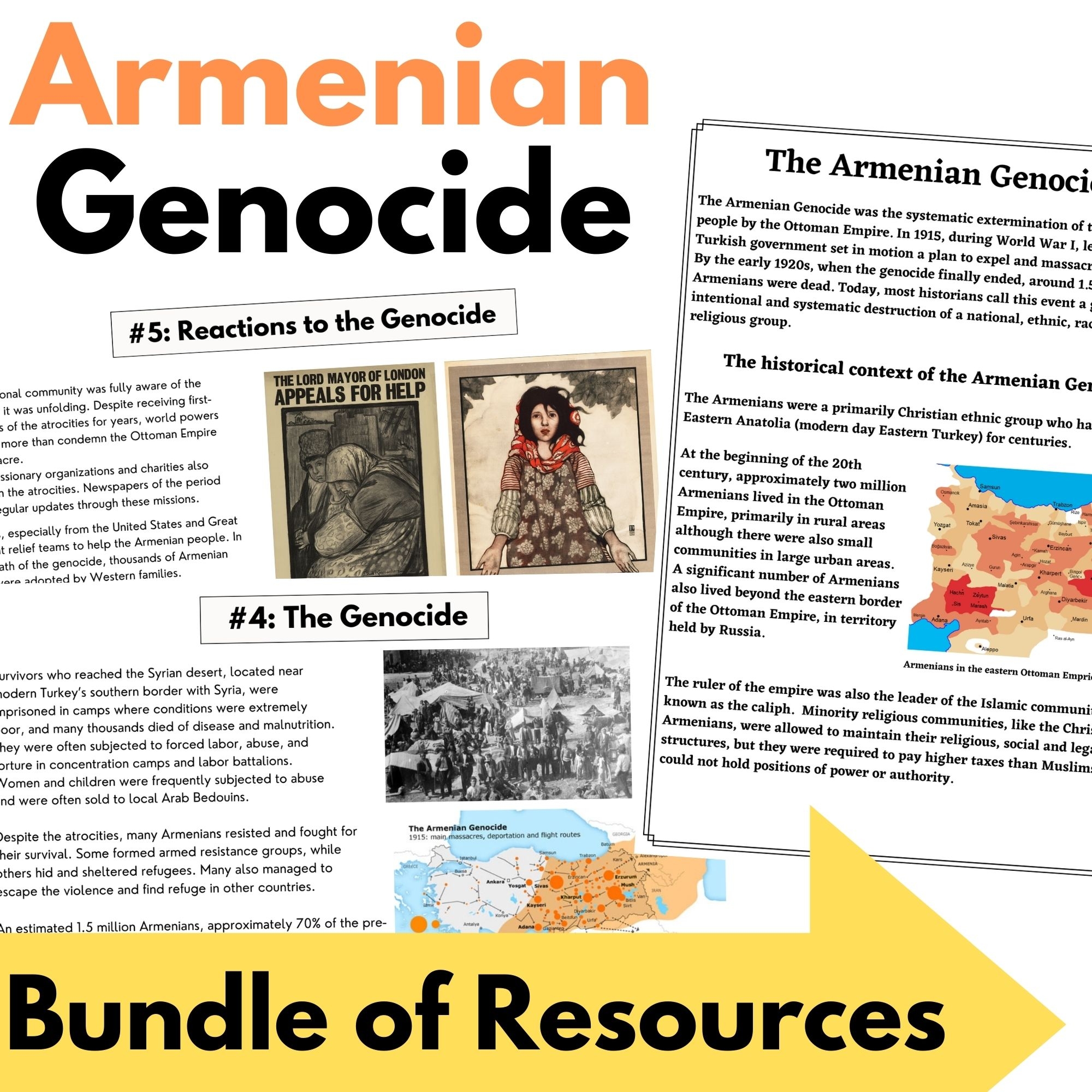 Armenian Genocide Lesson Reading Comprehension Station Activity Worksheets PPT Made By Teachers Armenian Genocide Lesson Reading Comprehension Station Activity Worksheets PPT Made By Teachers