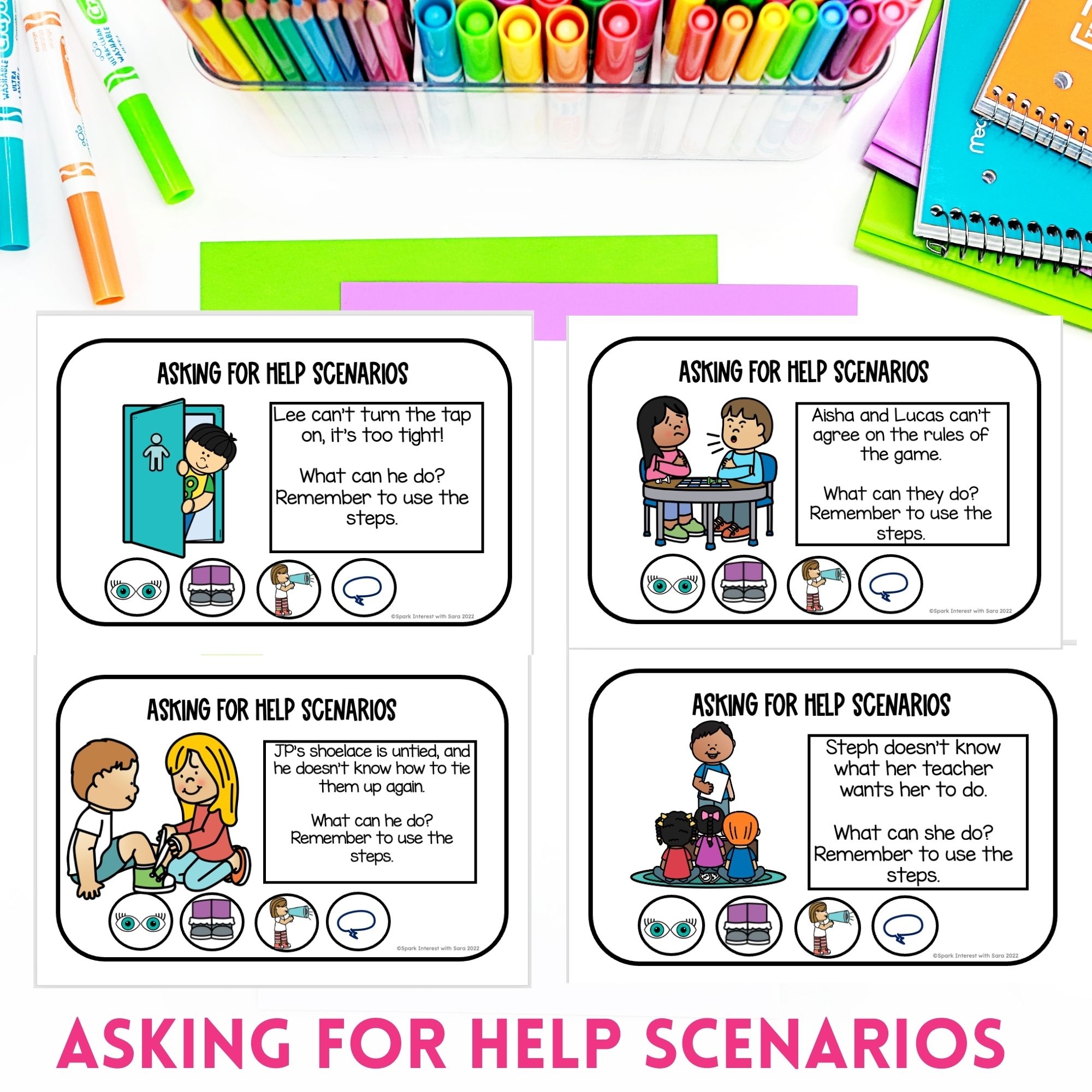 Asking For Help Lesson Asking For Help Lesson