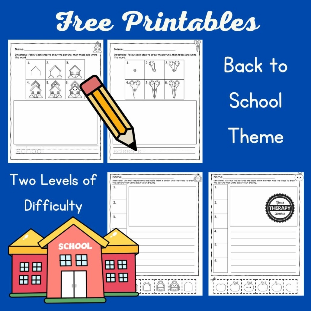 Back To School Worksheet Free Printable Packet Your Therapy Source Back To School Worksheet Free Printable Packet Your Therapy Source
