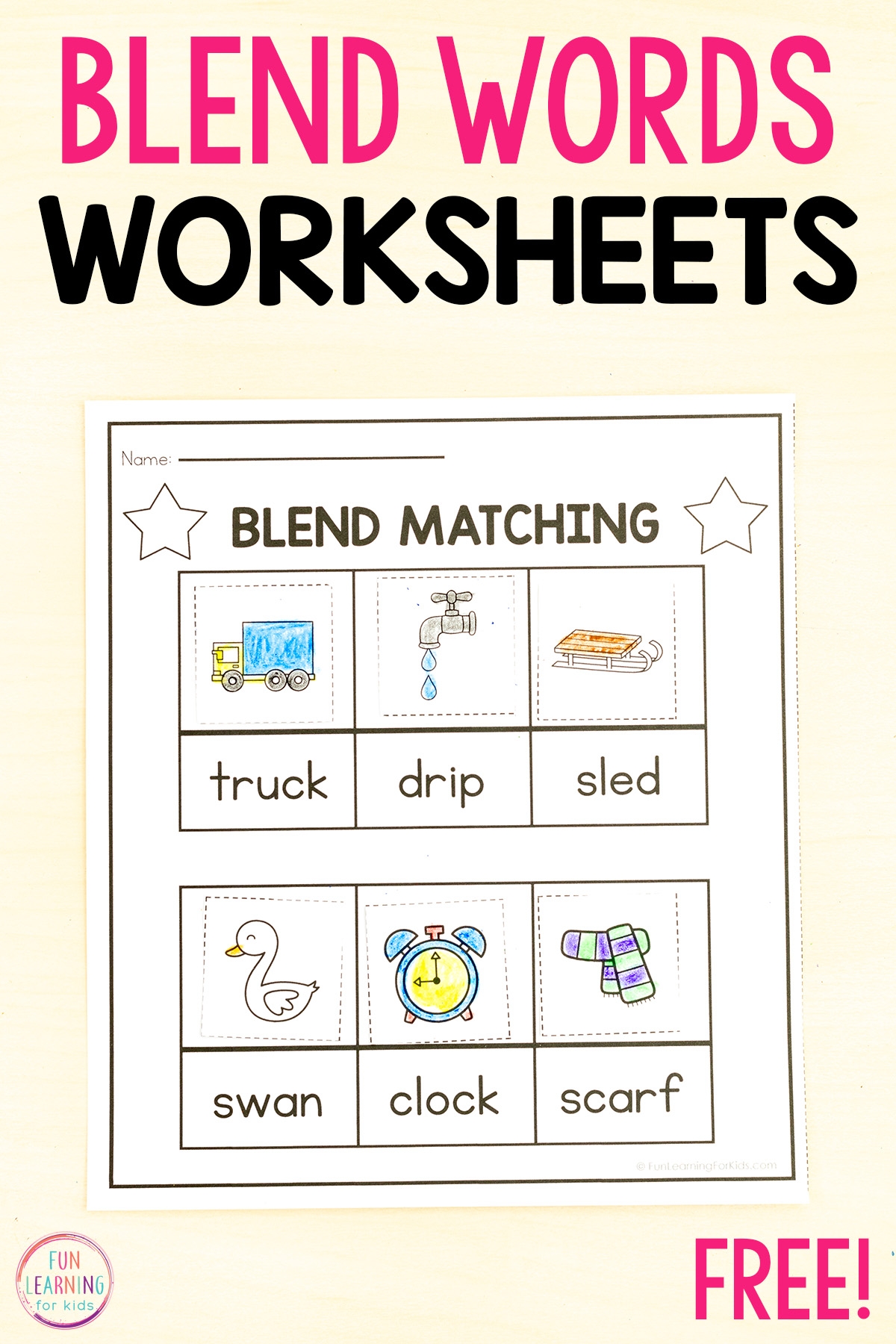 Free Printable Consonant Beginningblends Worksheets Free Printable Consonant Beginningblends Worksheets