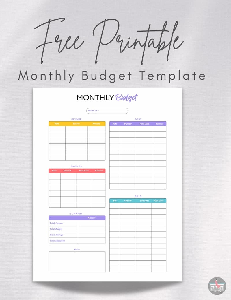Printable Budget Worksheets Free Printable Budget Worksheets Free