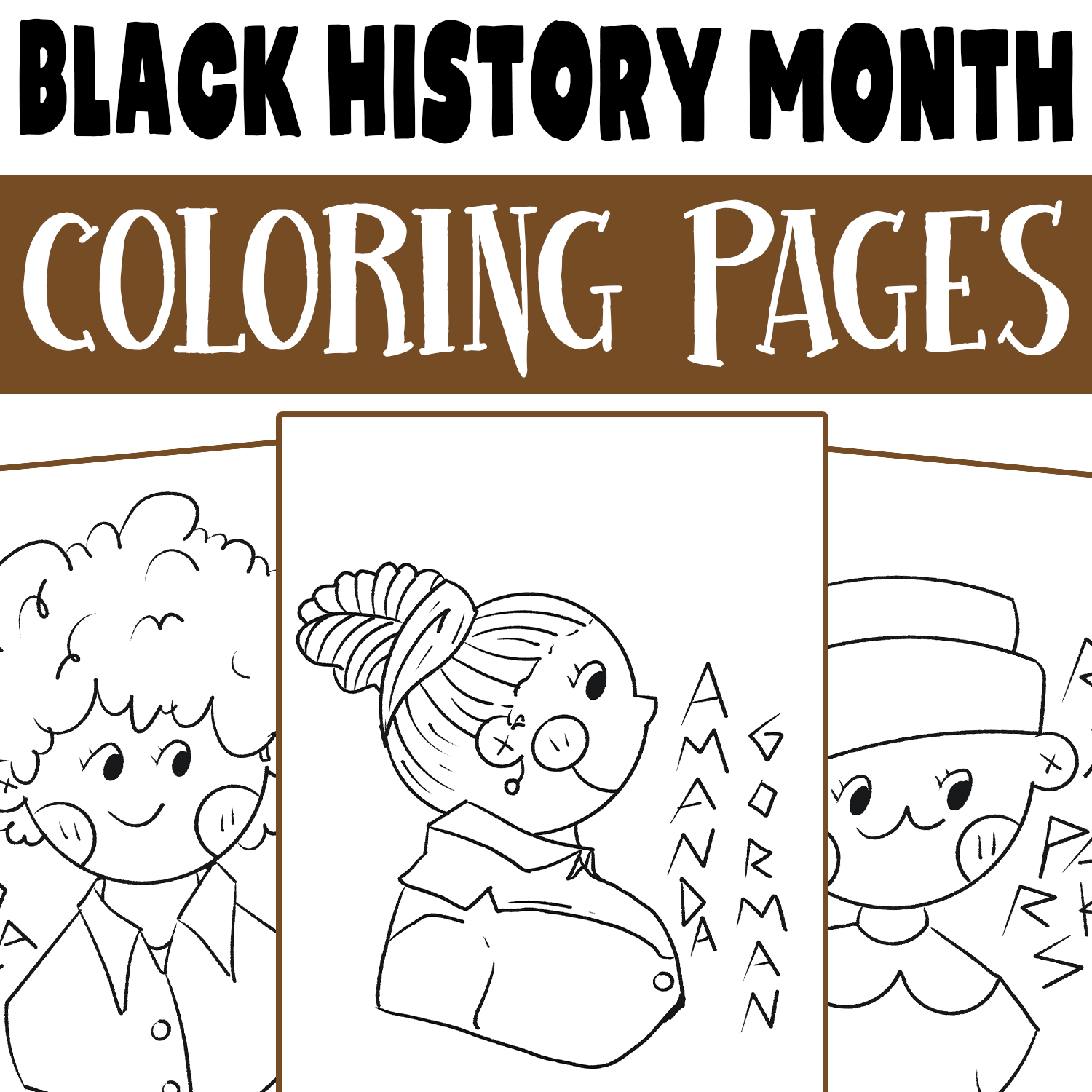Black History Month Printables Classroom Doodles Worksheets Library