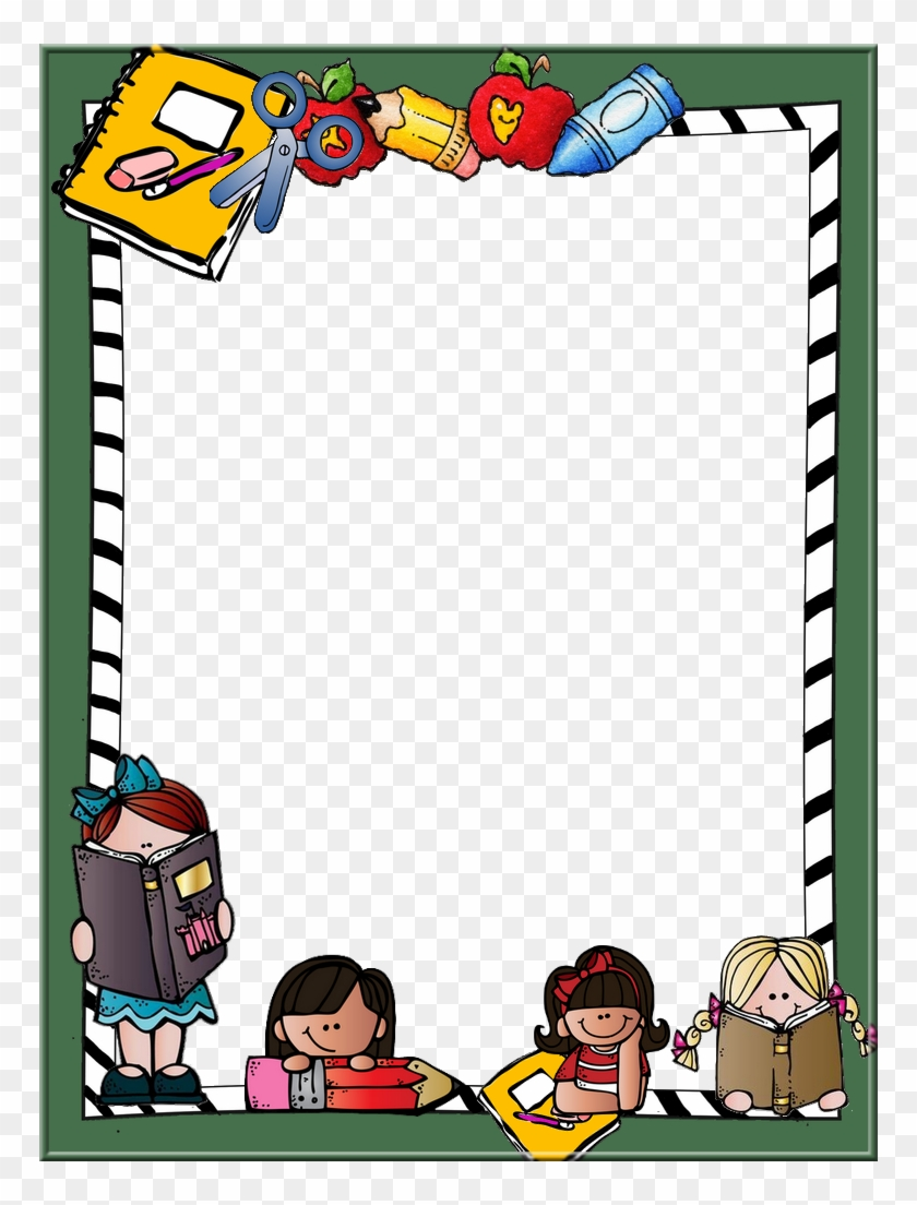 Borders And Frames Page Borders School Border Kids Let It Be Written book Free Transparent PNG Clipart Images Download
