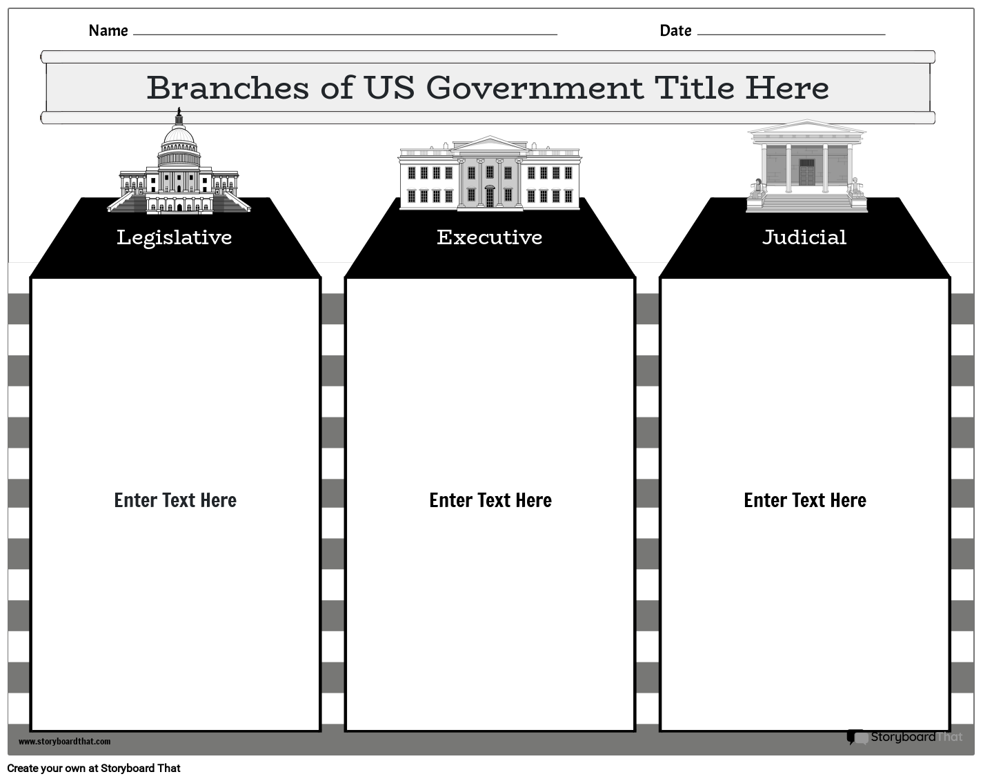 Branches Of The US Government Worksheets StoryboardThat Branches Of The US Government Worksheets StoryboardThat