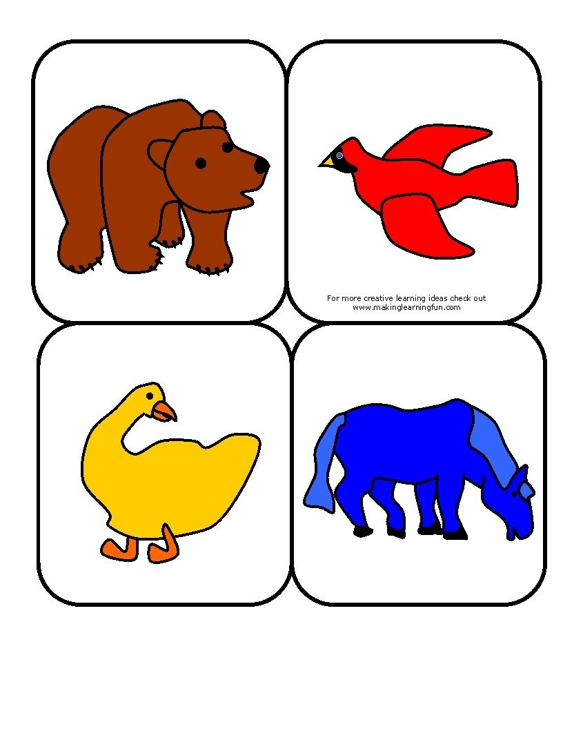 Brown Bear Preschool Printables