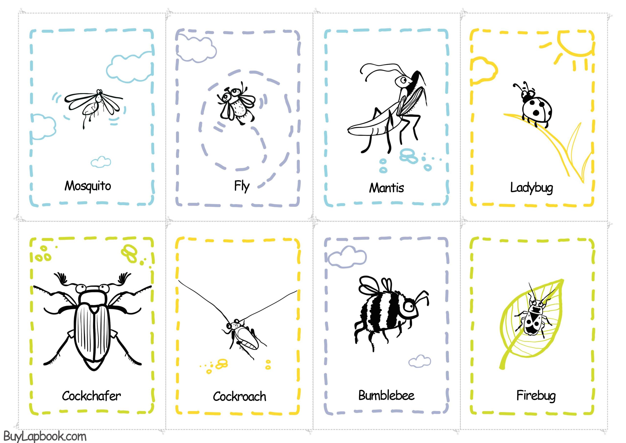 Free Preschool Printables Bugs