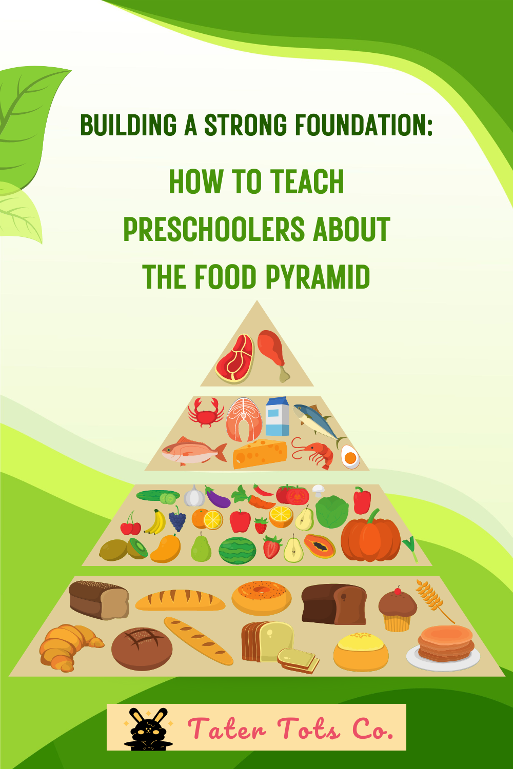 Building A Strong Foundation Teaching Preschoolers About The Food 