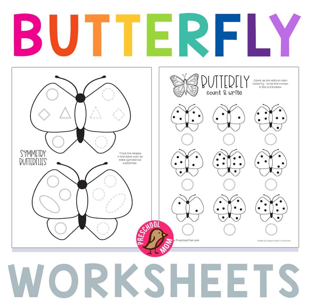 Butterfly Preschool Printables Preschool Mom Butterfly Preschool Printables Preschool Mom