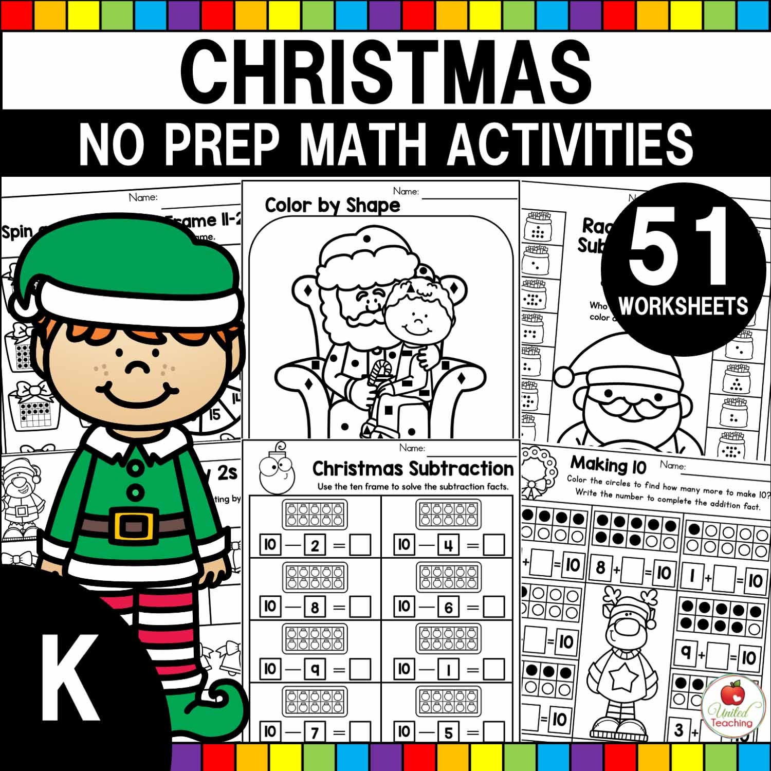 Christmas Worksheets Kindergarten Free Christmas Worksheets Kindergarten Free