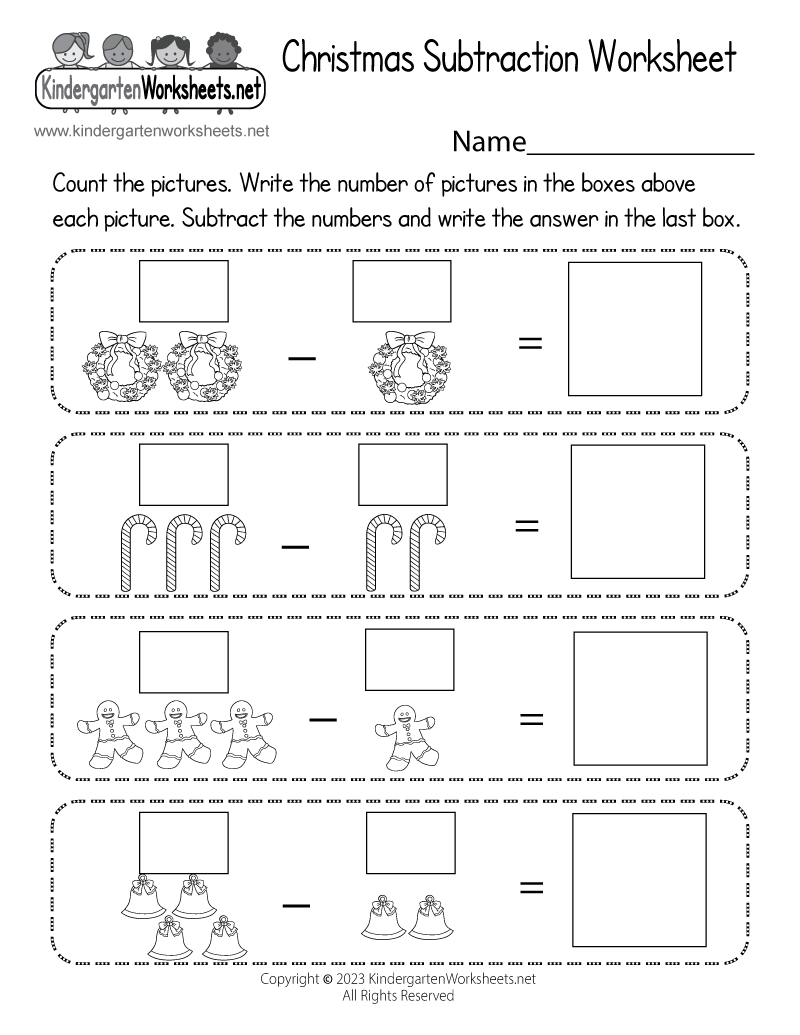 Christmas Subtraction Worksheet Free Printable Digital U0026 PDF Christmas Subtraction Worksheet Free Printable Digital U0026 PDF