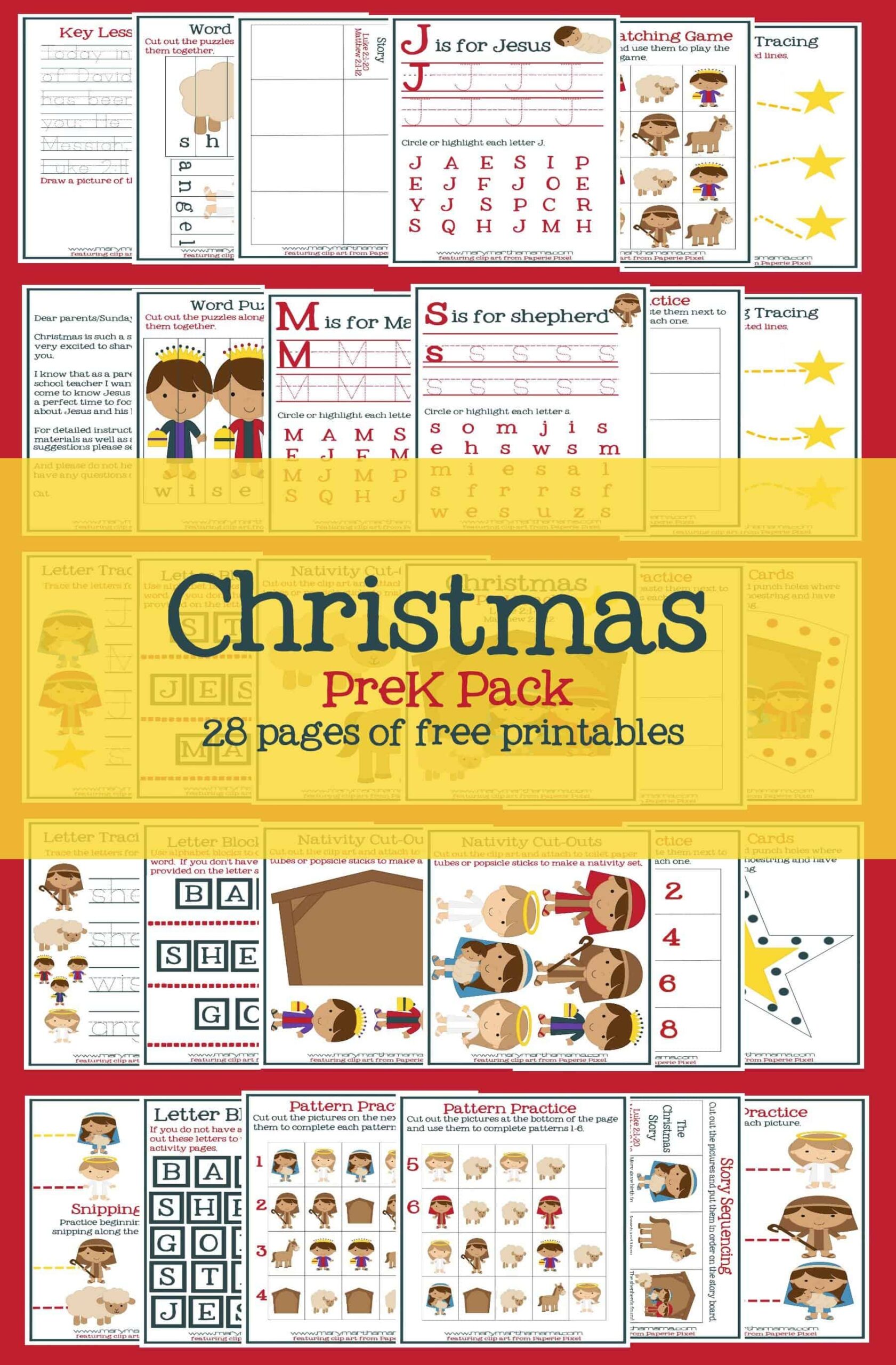 Christmas Worksheets For Preschoolers Jesus Birth Mary Martha Christmas Worksheets For Preschoolers Jesus Birth Mary Martha