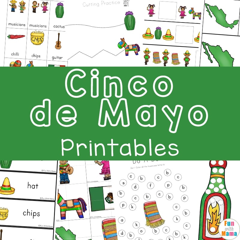 Cinco De Mayo Printable Pack Fun With Mama Cinco De Mayo Printable Pack Fun With Mama
