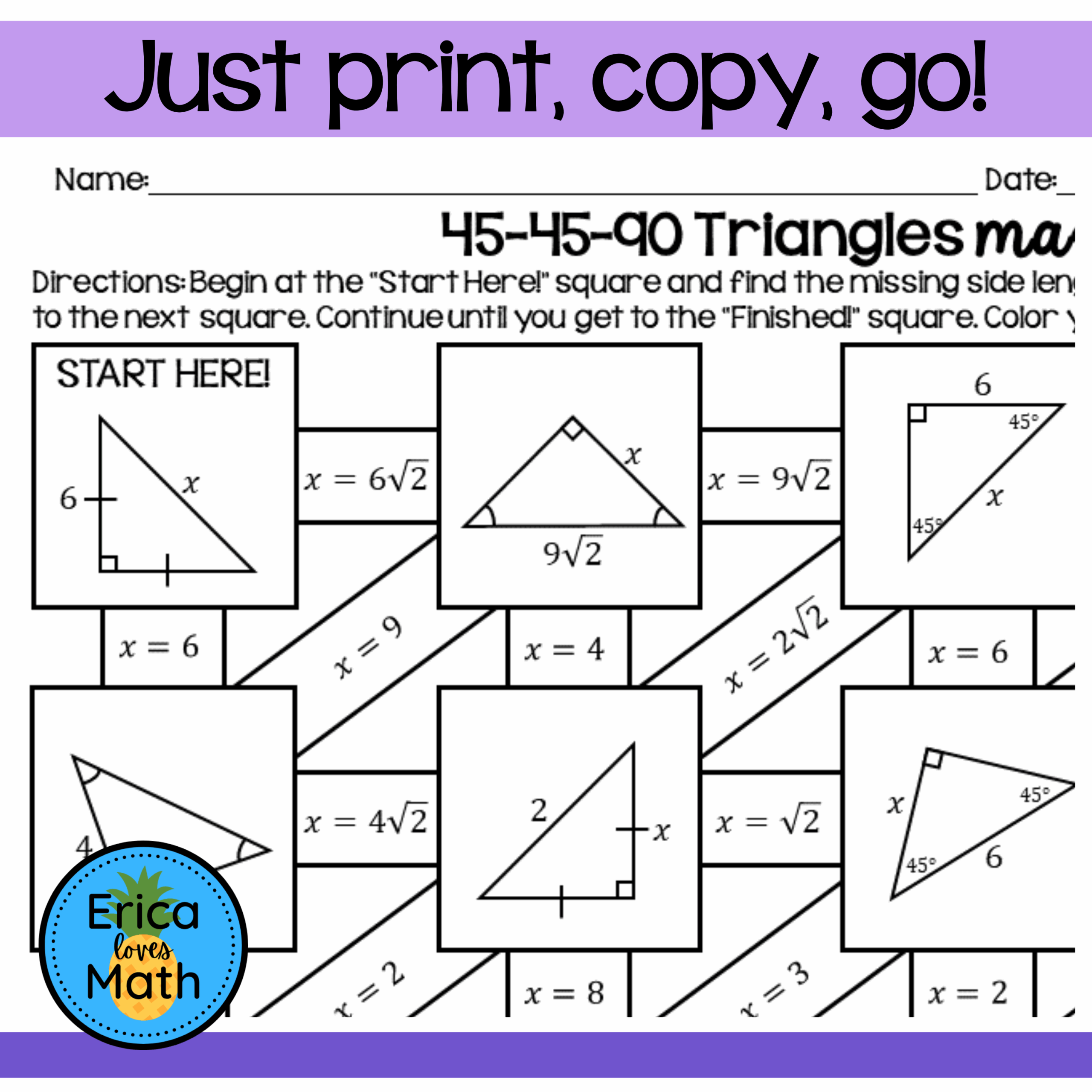 Circumcenter And Incenter Maze Worksheet Answers Circumcenter And Incenter Maze Worksheet Answers