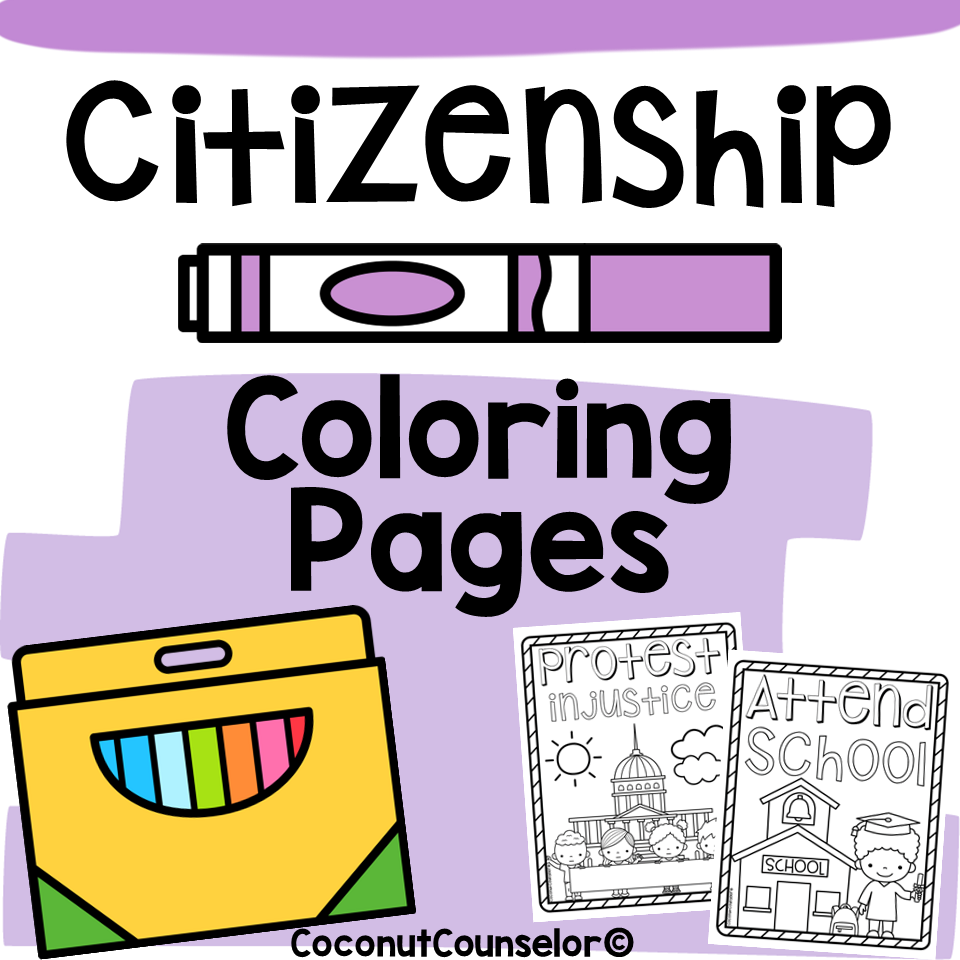 Citizenship Coloring Pages Made By Teachers